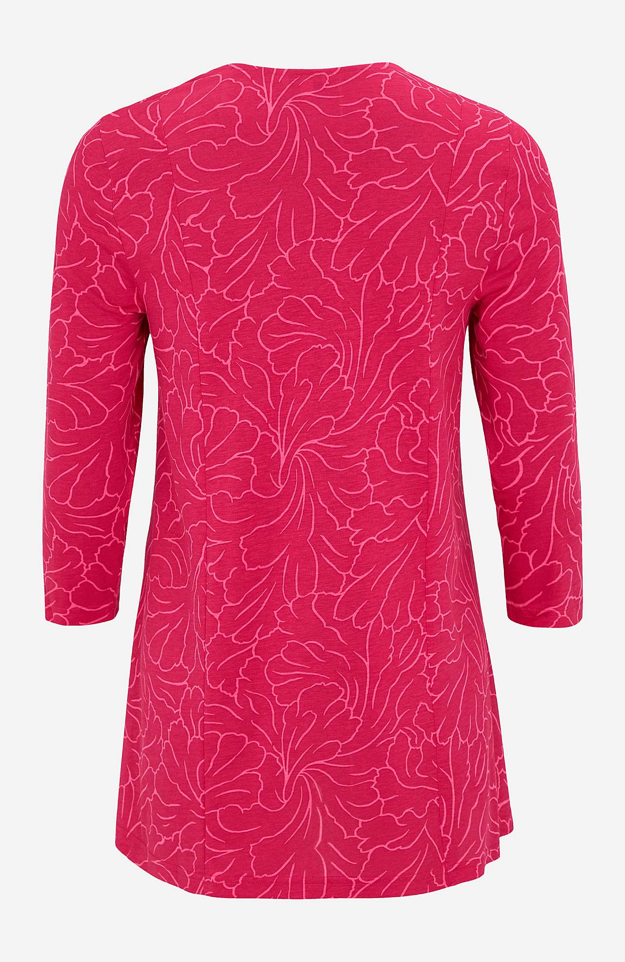 V-udskåret jerseytunika Priscilla