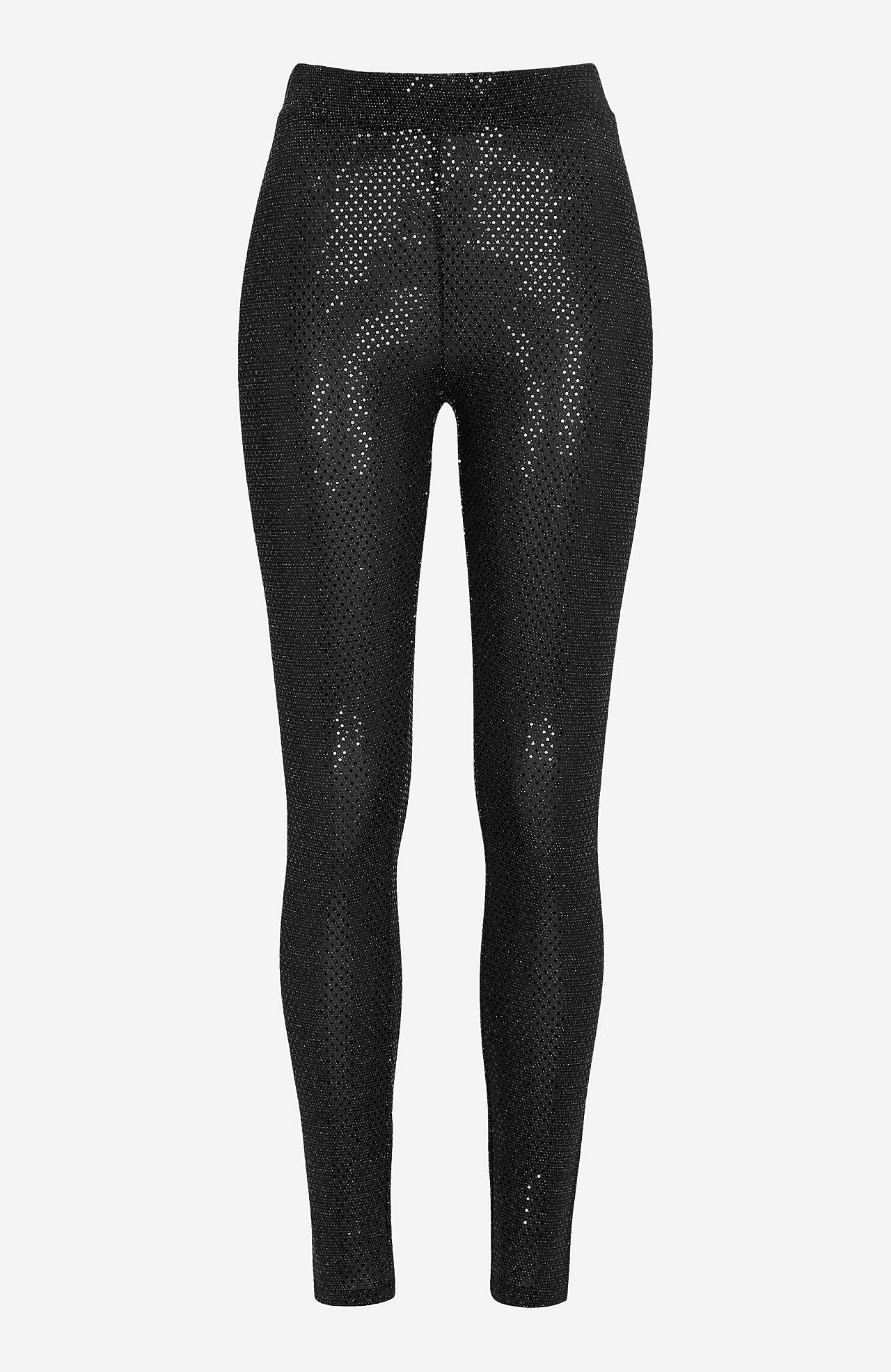 Leggings med pailleter