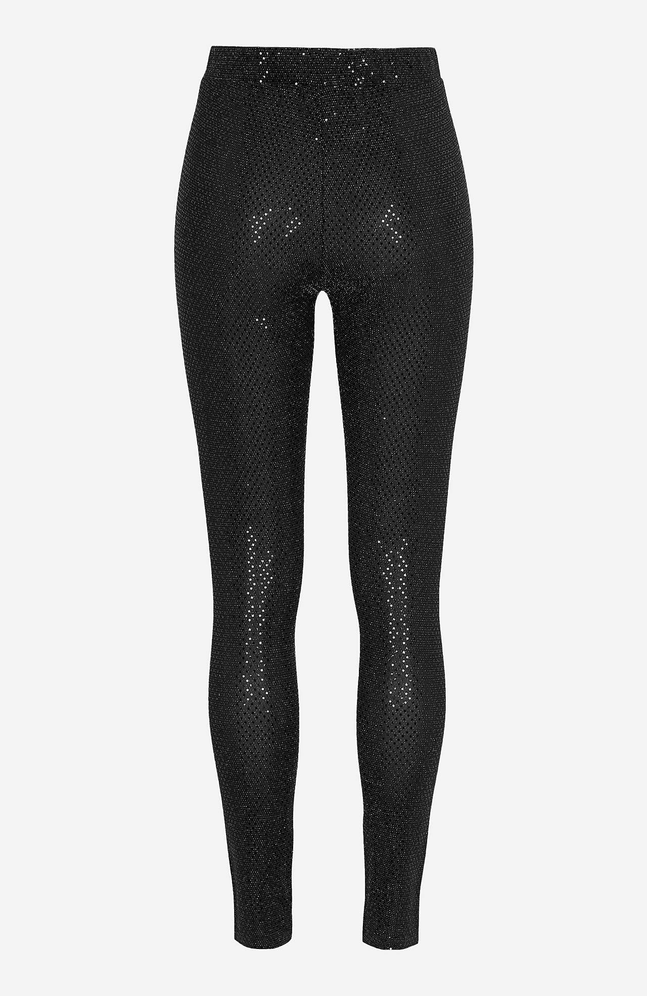 Leggings med pailleter