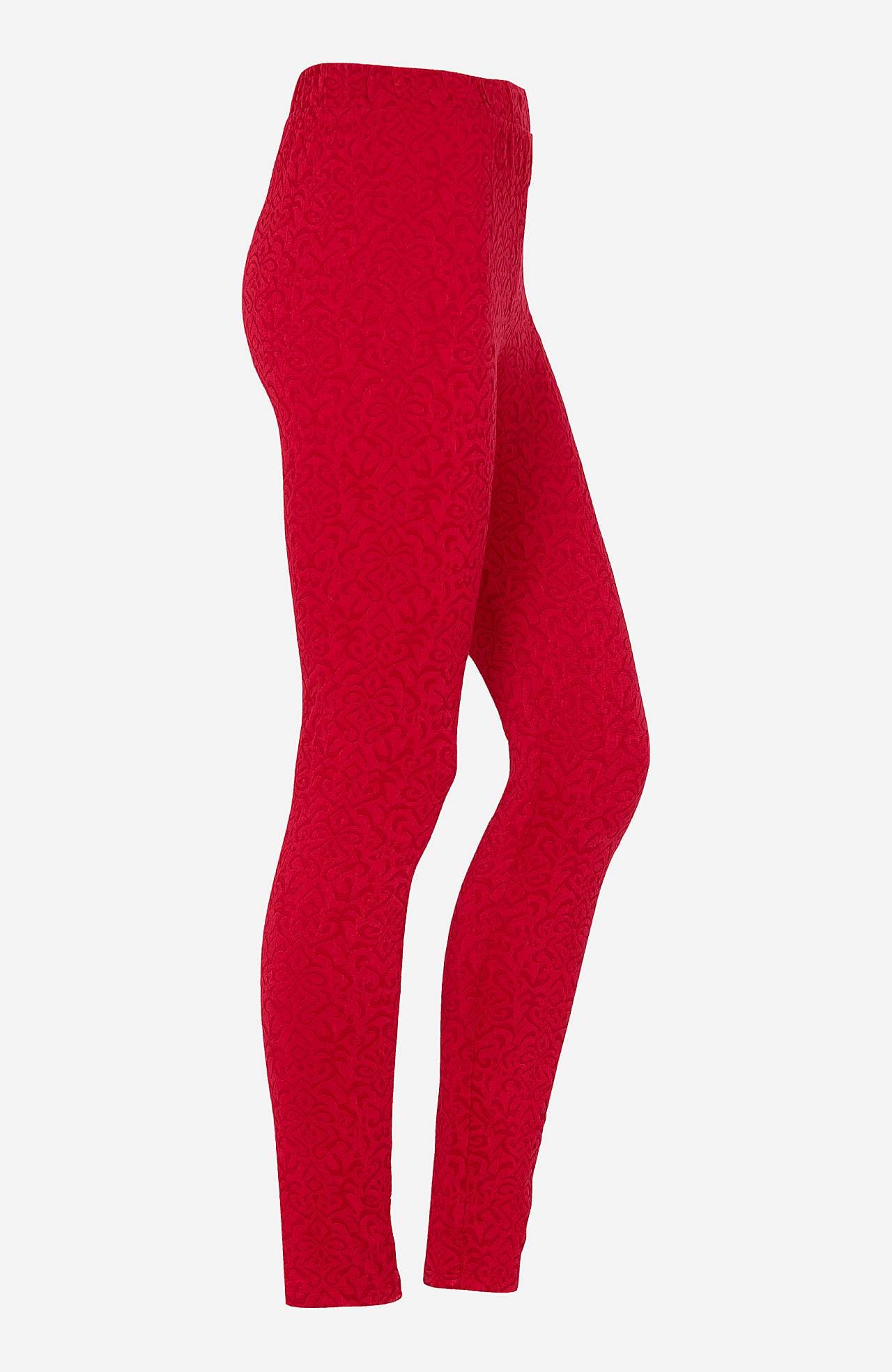 Leggings med strukturmønster
