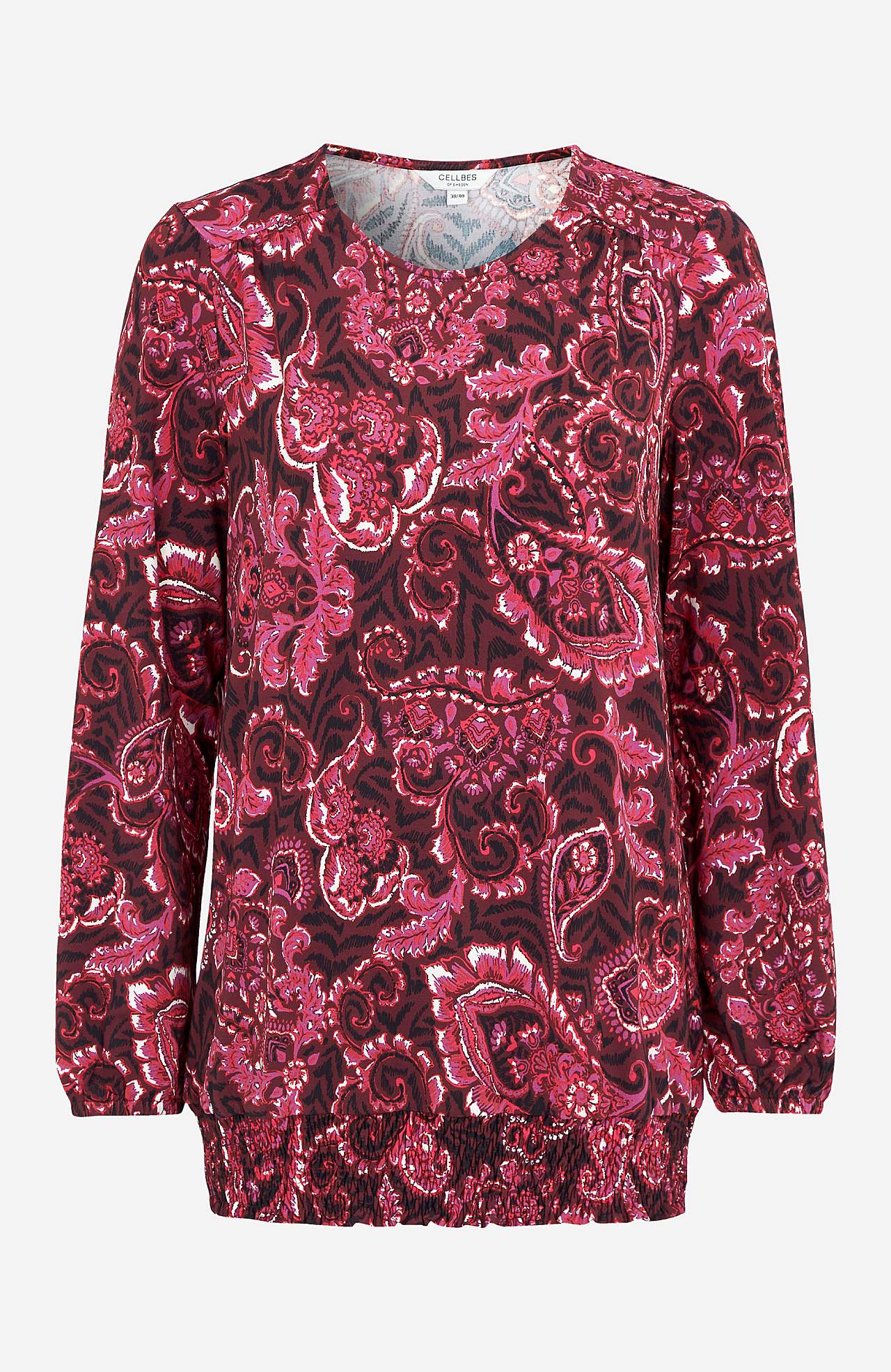 Jerseytop med smock