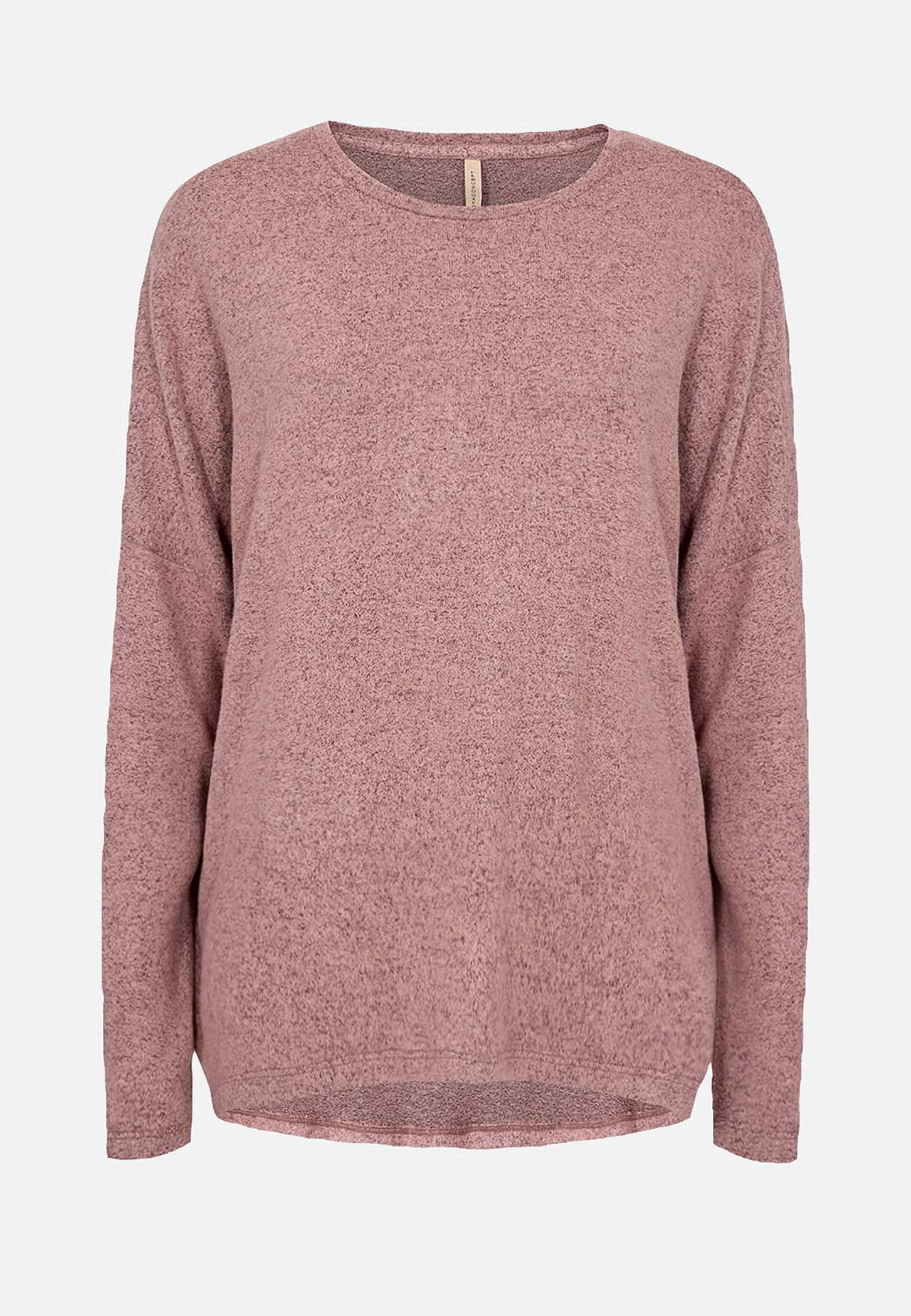 Ultrablød, meleret jerseytop