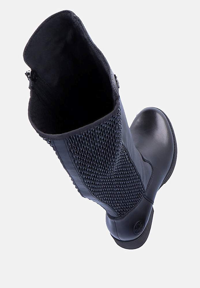 Støvle med elastisk skaft