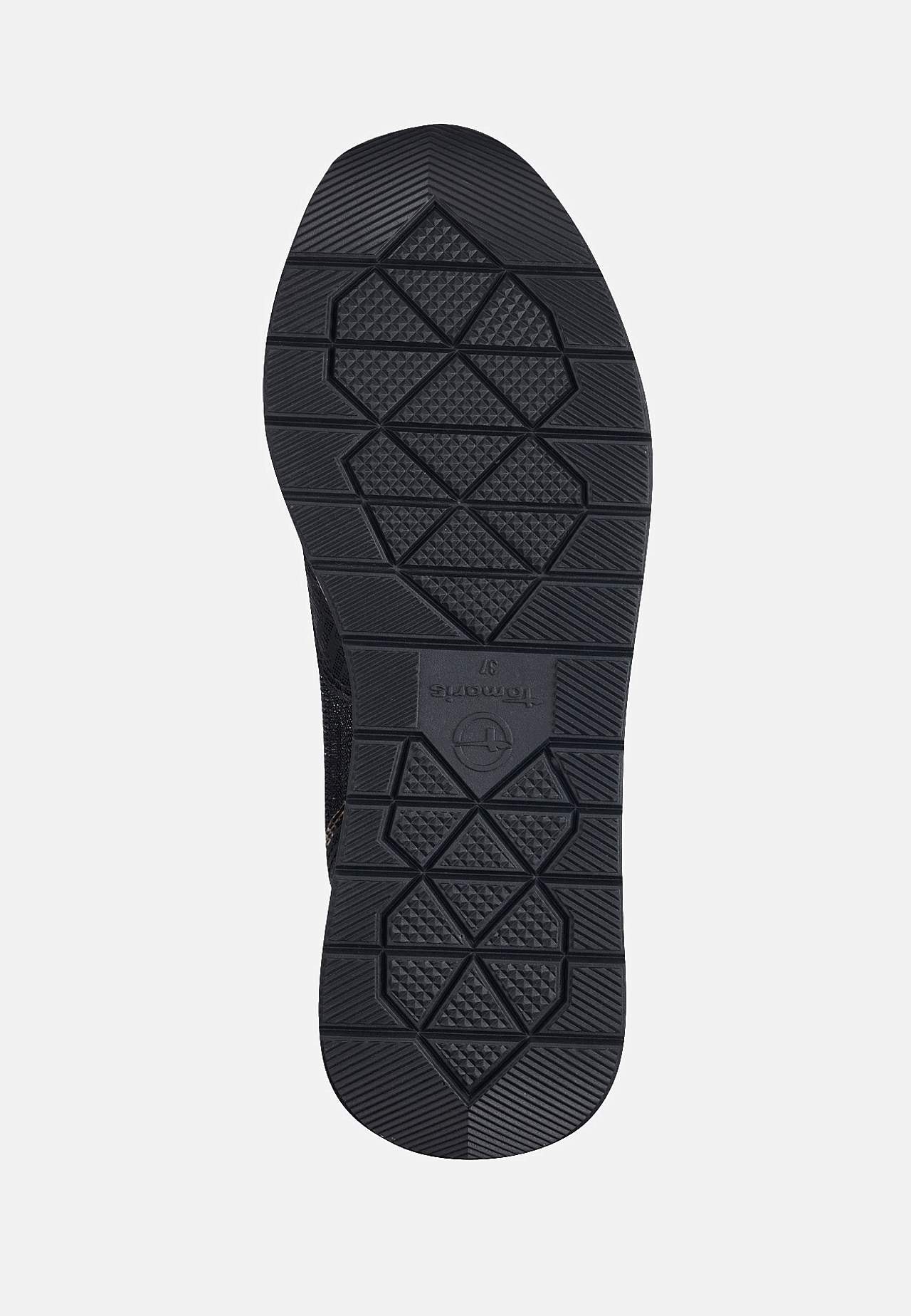 Glitrende sneakers