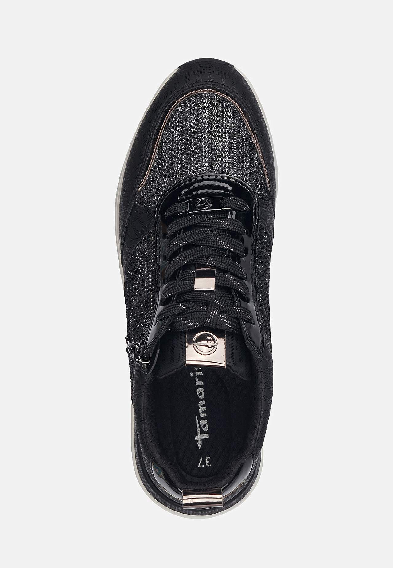 Glitrende sneakers