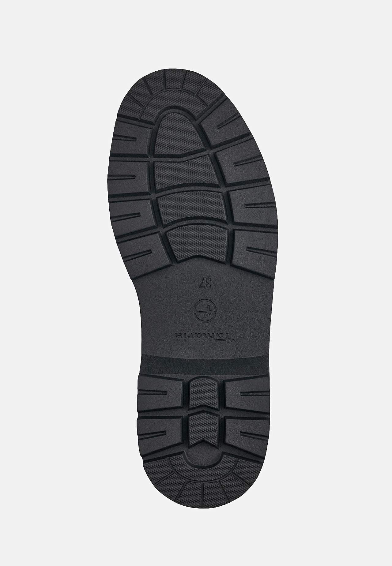 Skindstøvle med lynlås