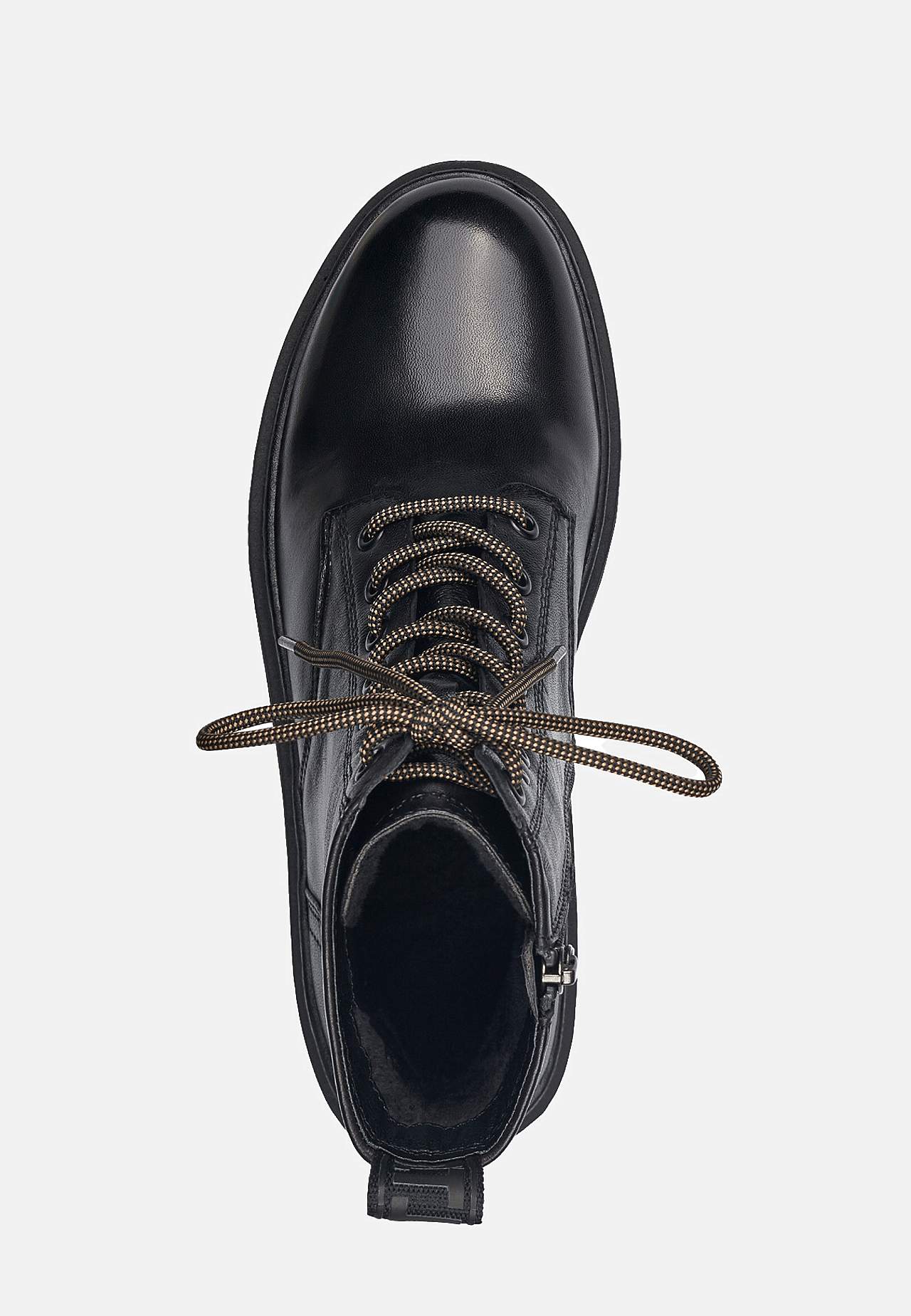 Skindstøvle med lynlås