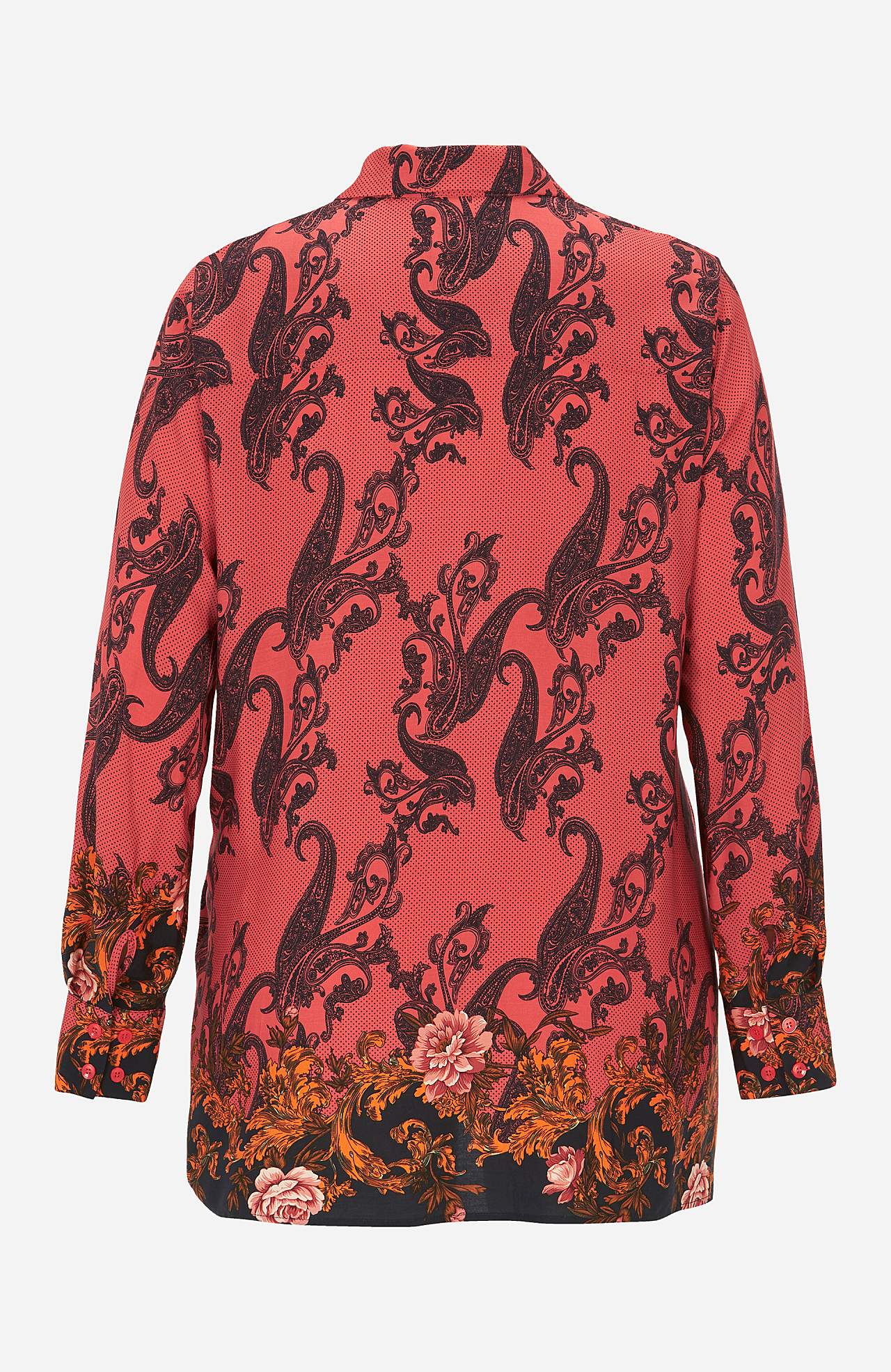 Bluse med et paisleymønster Valerie