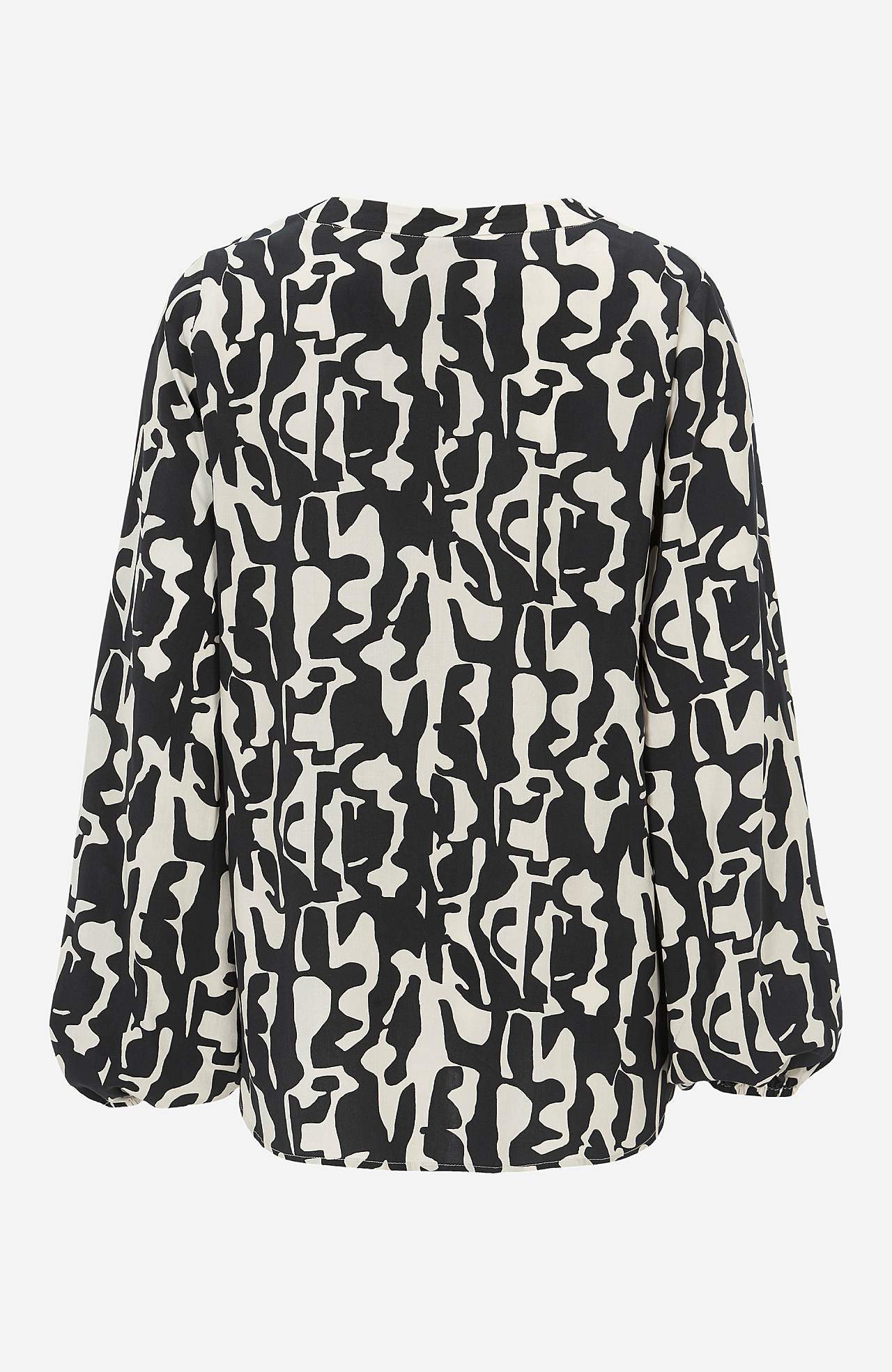 Langærmet bluse
