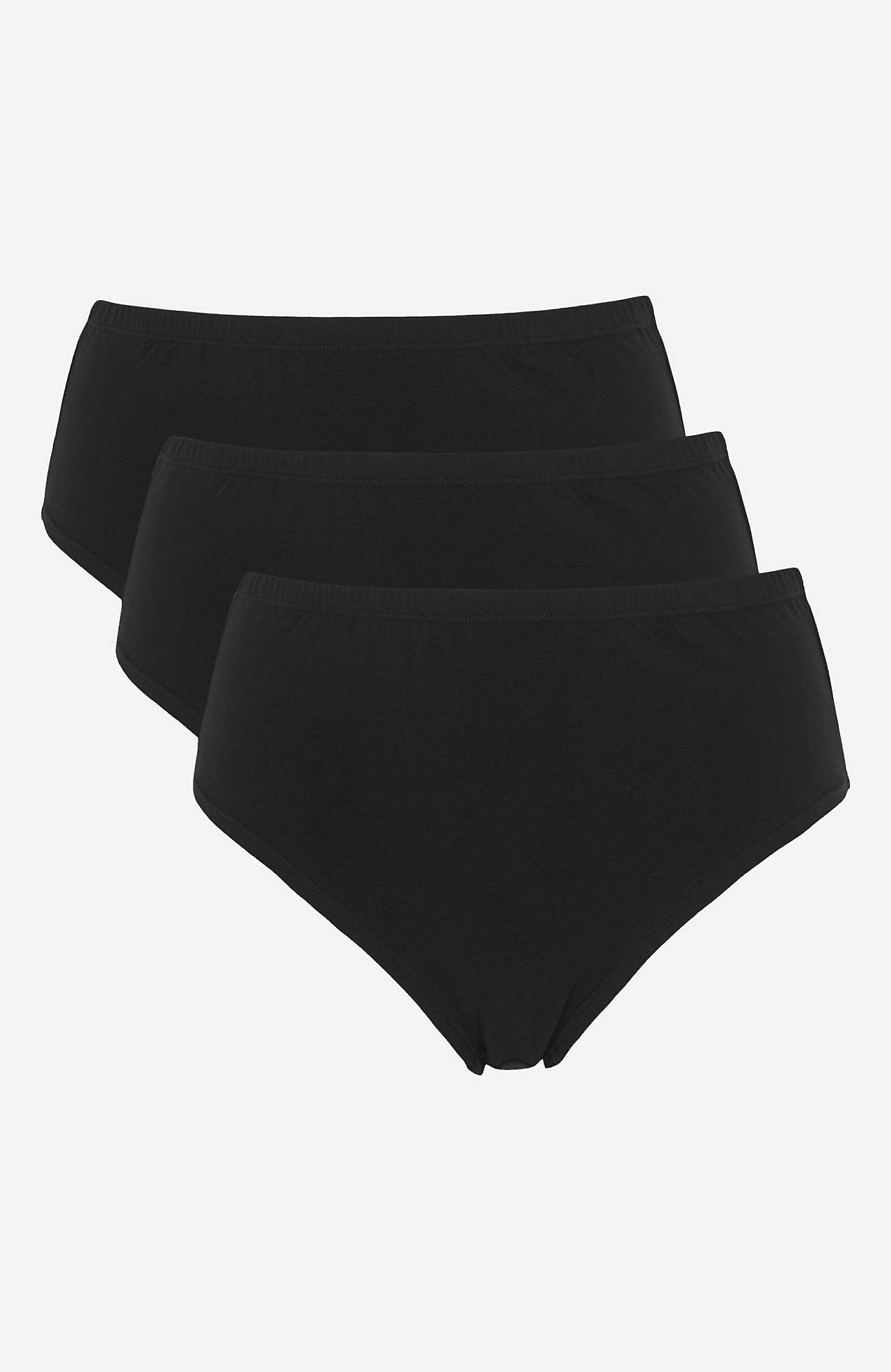 Kontroltrusse med høj talje Bella 3-pack