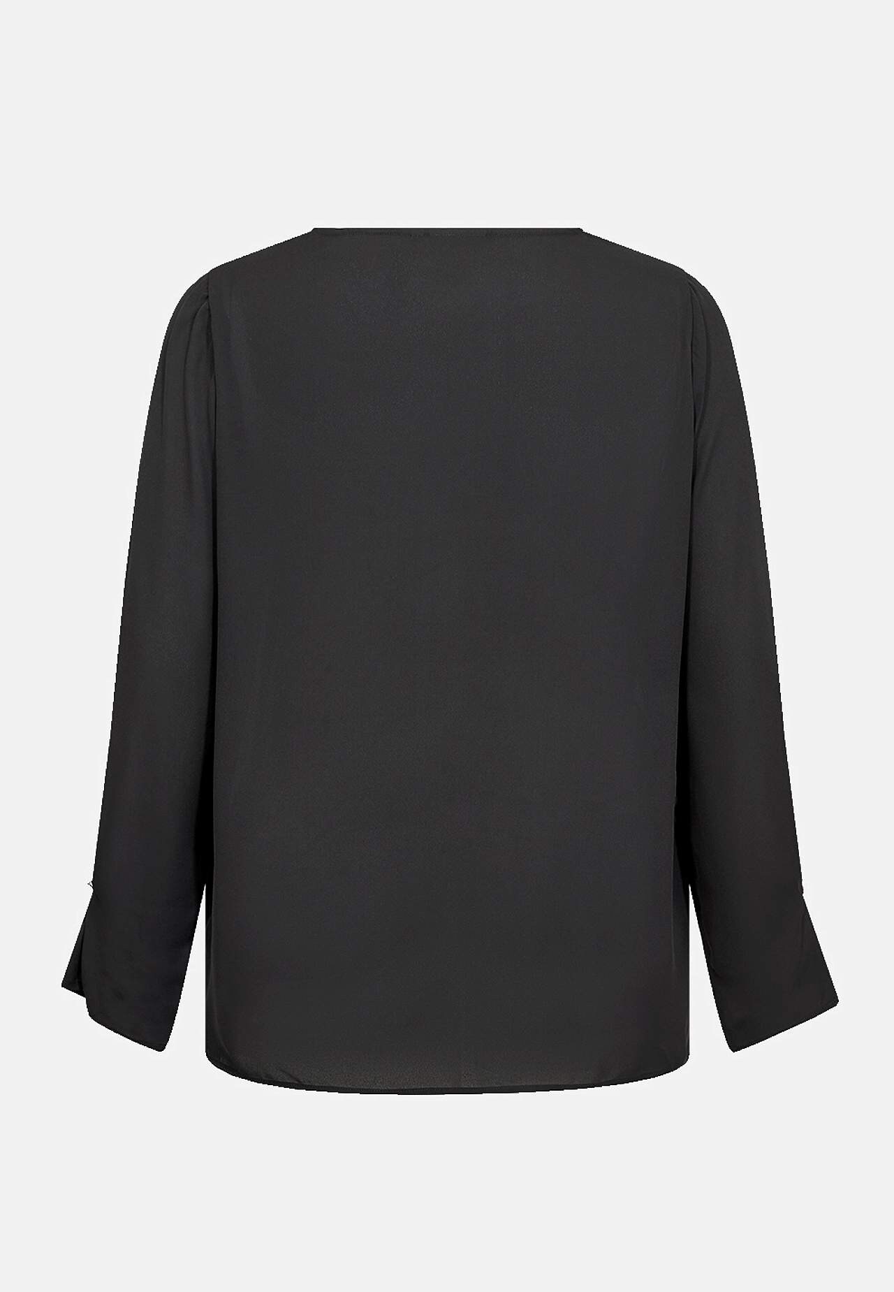 Festbluse med rhinstenknapper Therese