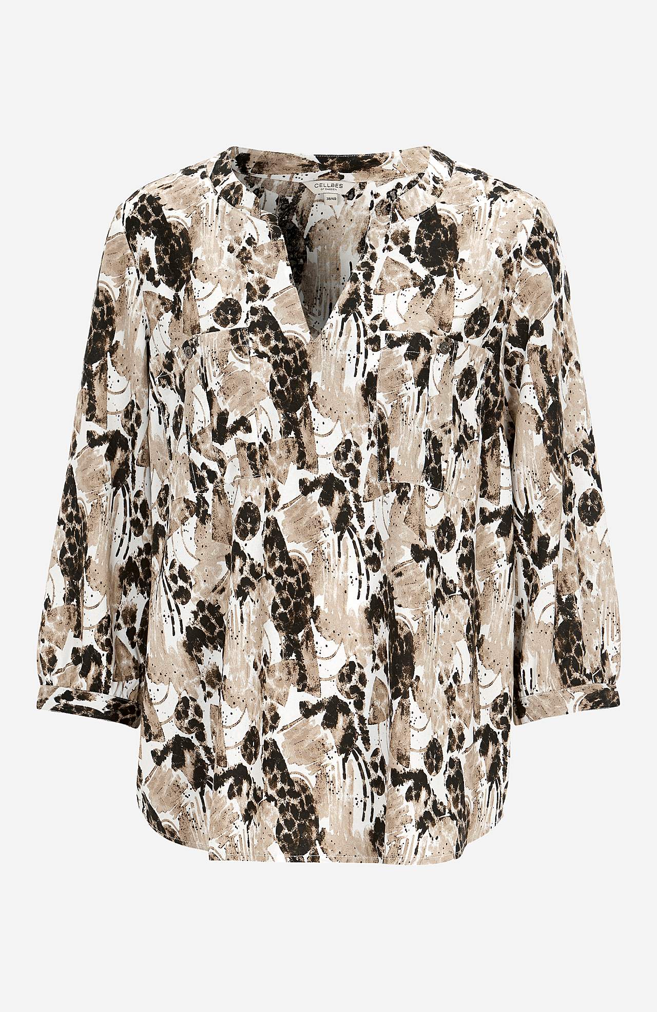 Bluse med lommer Marlene