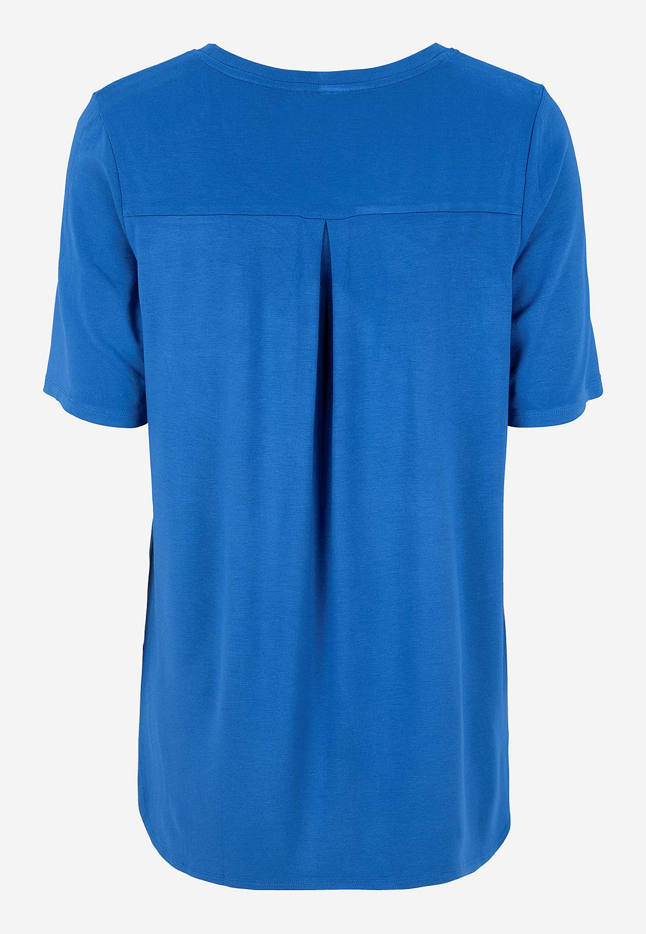 Jerseytop med kort ærme