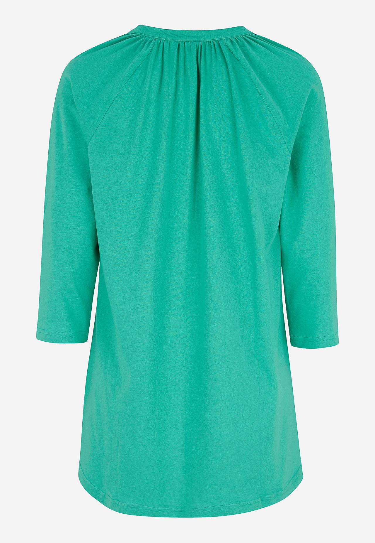 Jerseytunika med 3/4 lange ærmer
