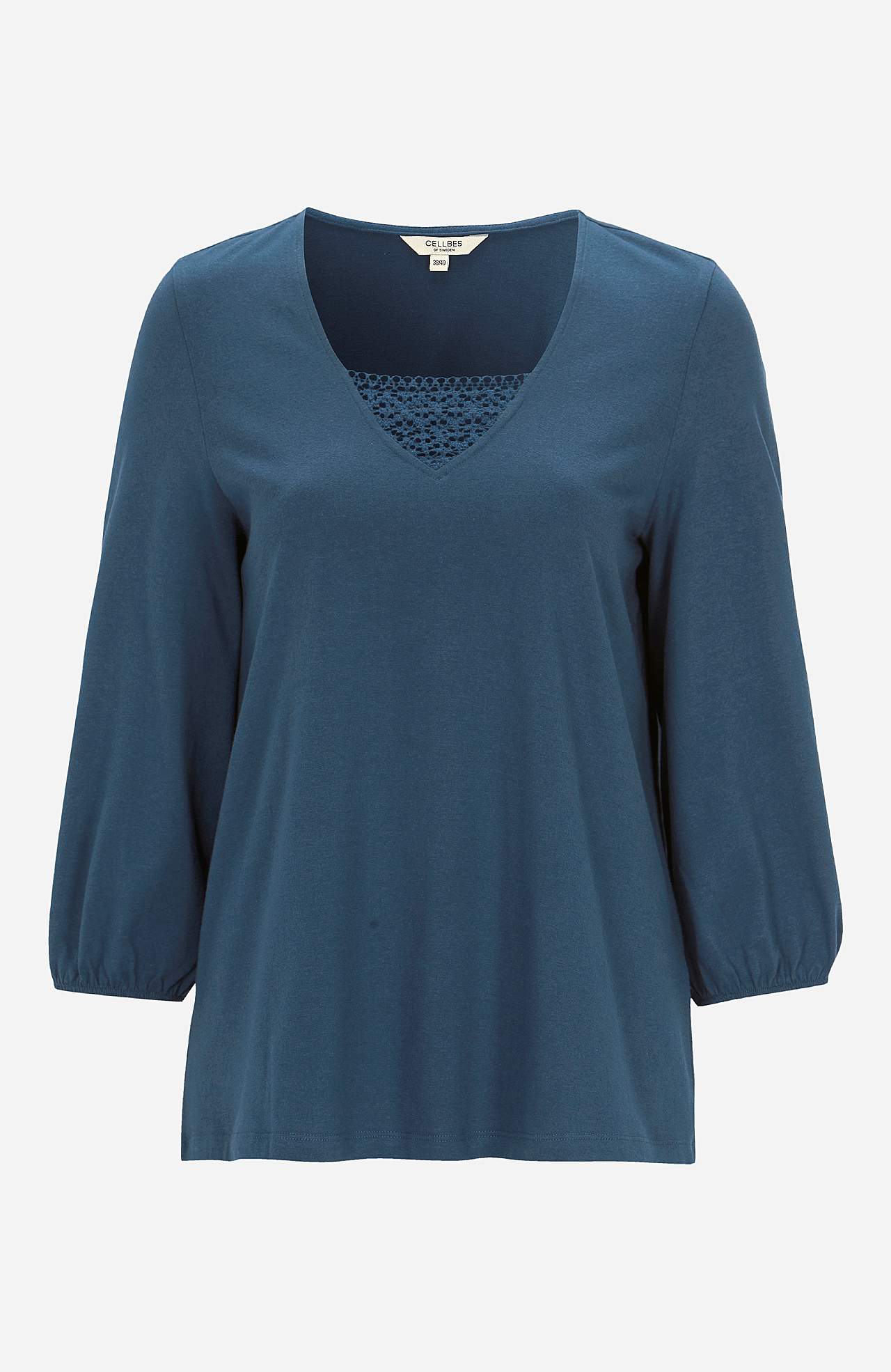 Jerseytop med blonde Grace