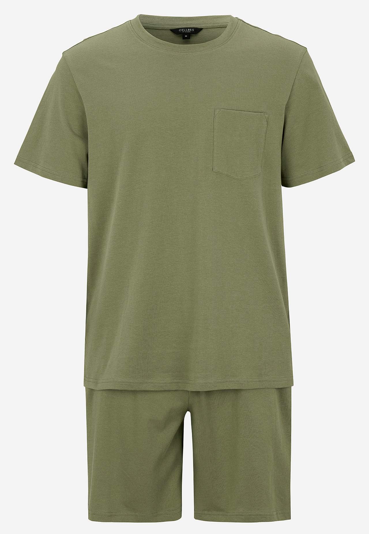 Pyjamassæt med t-shirt og shorts Dan