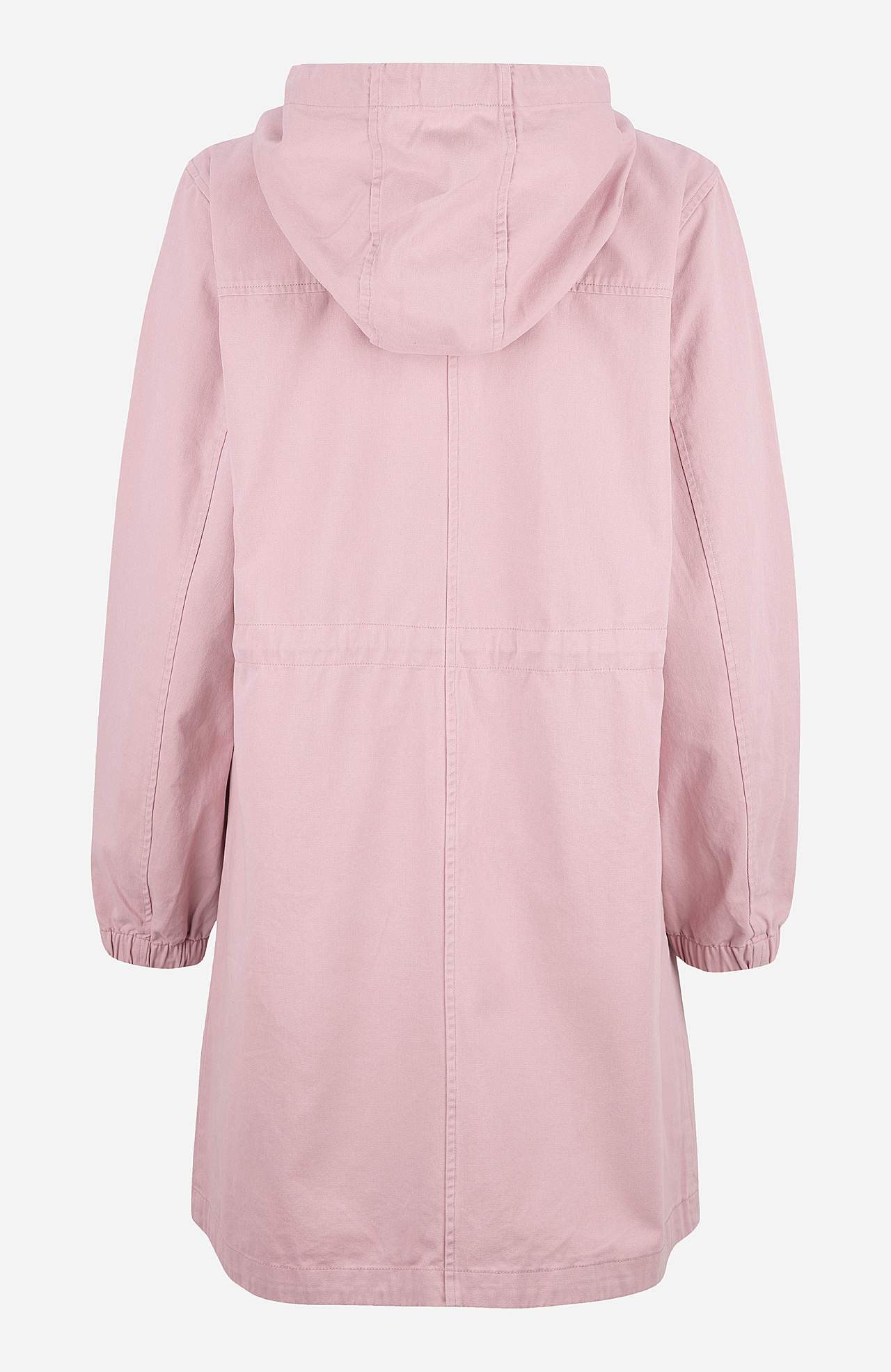 Parka med broderi