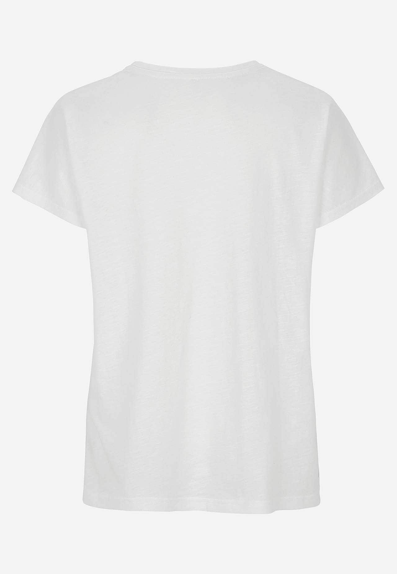 Jerseytop med korte ærmer