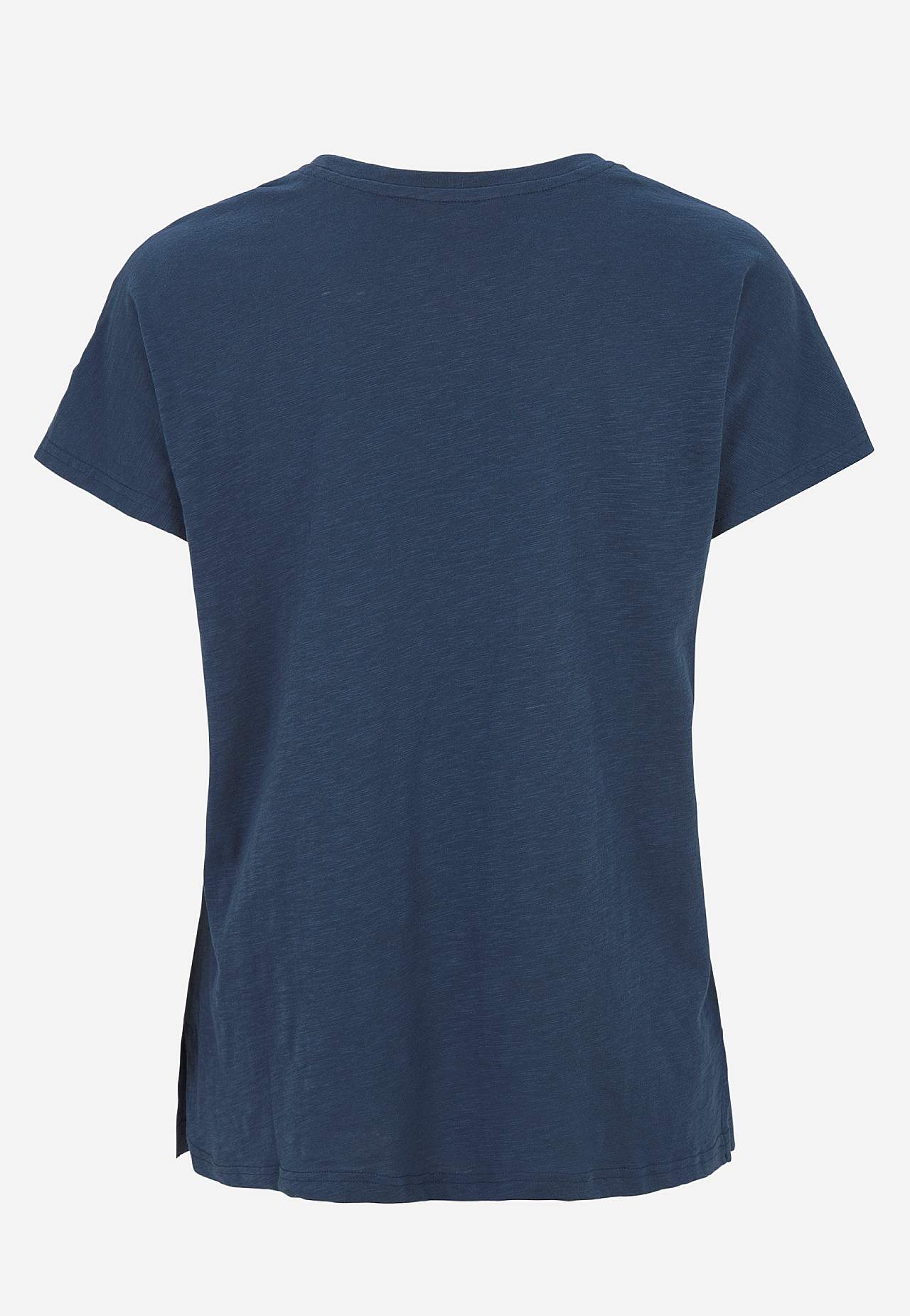 Jerseytop med korte ærmer