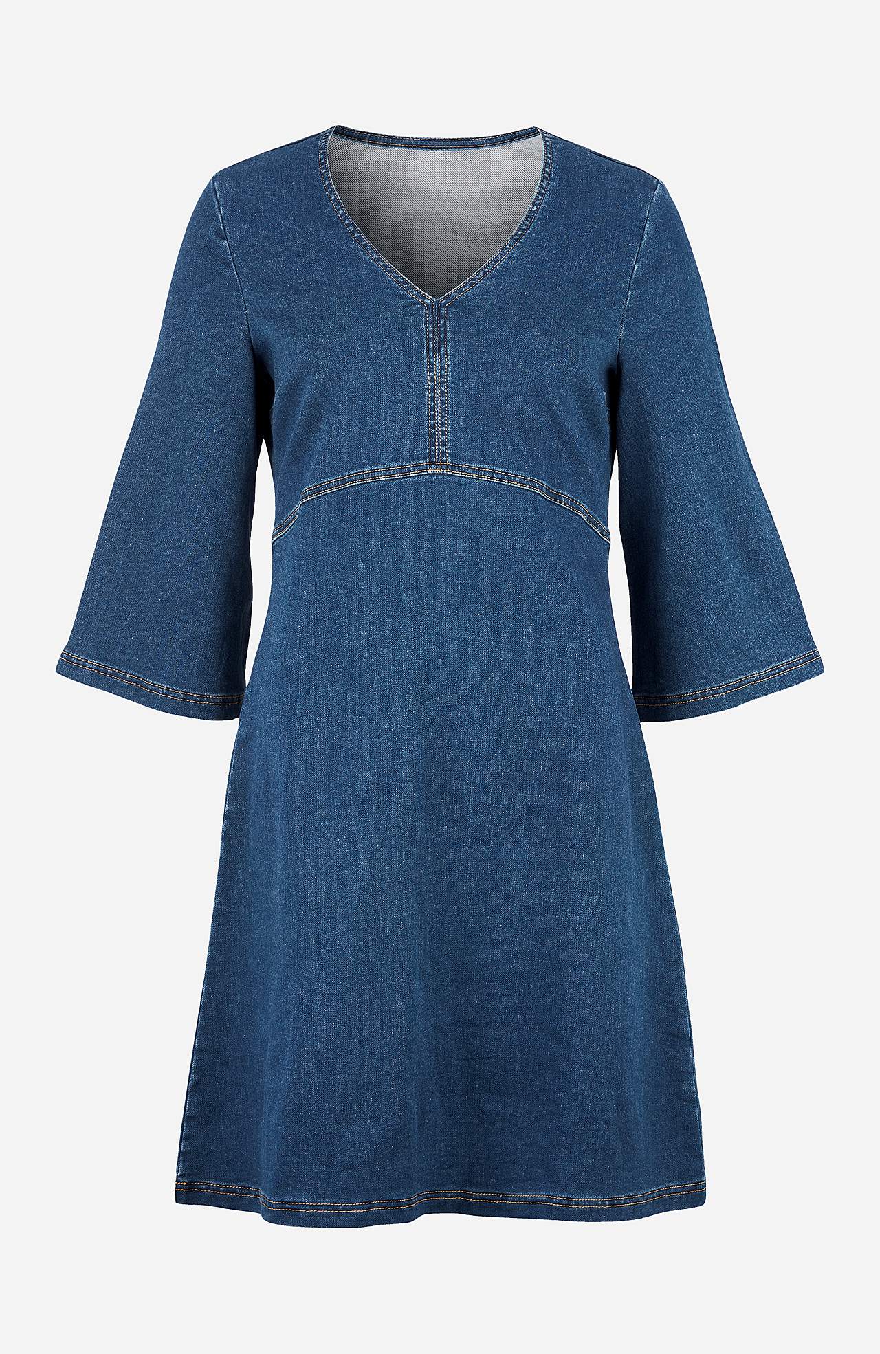 Kjole i denimjersey Olga