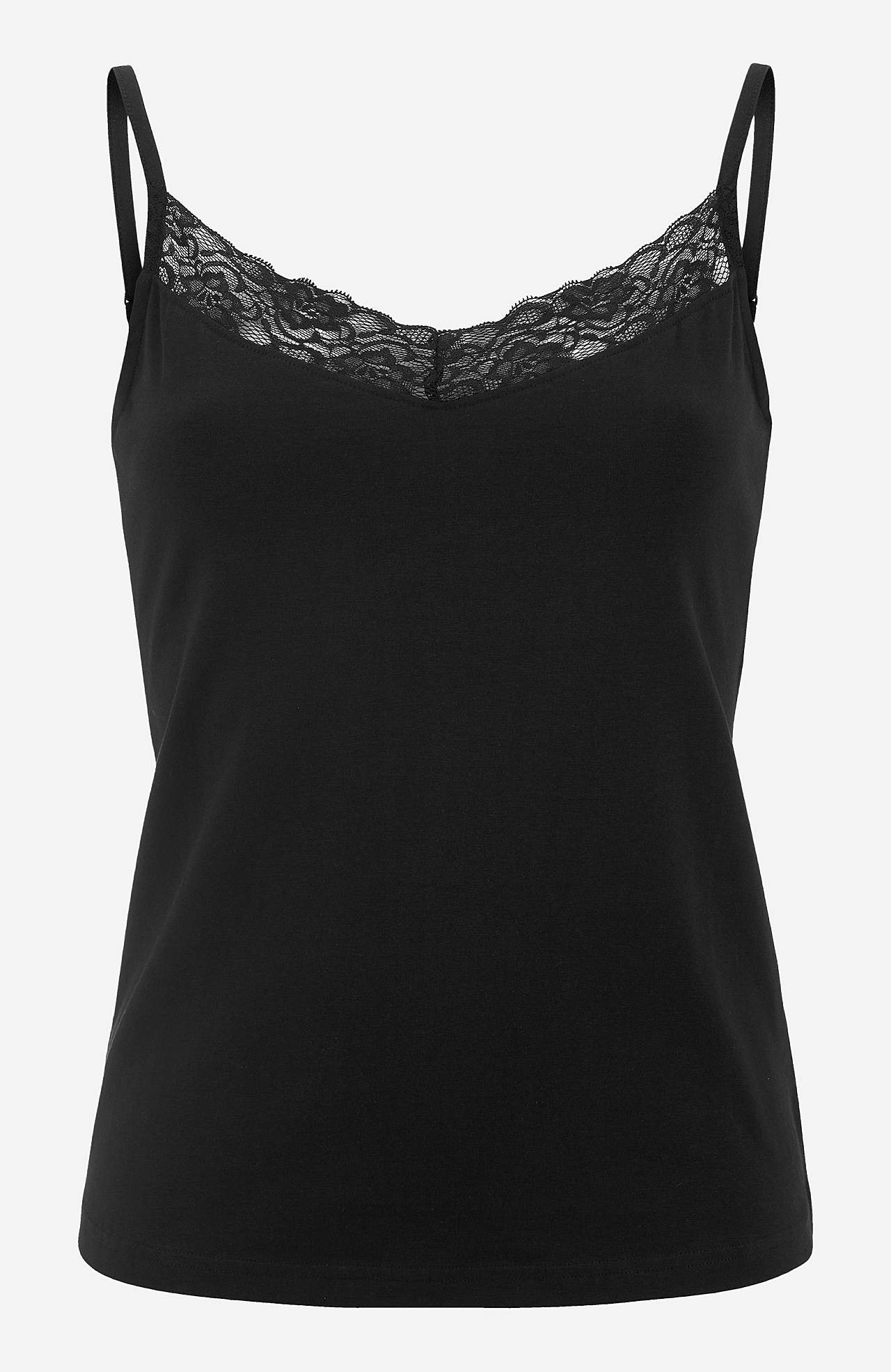 Tanktop i bomuld Linnea