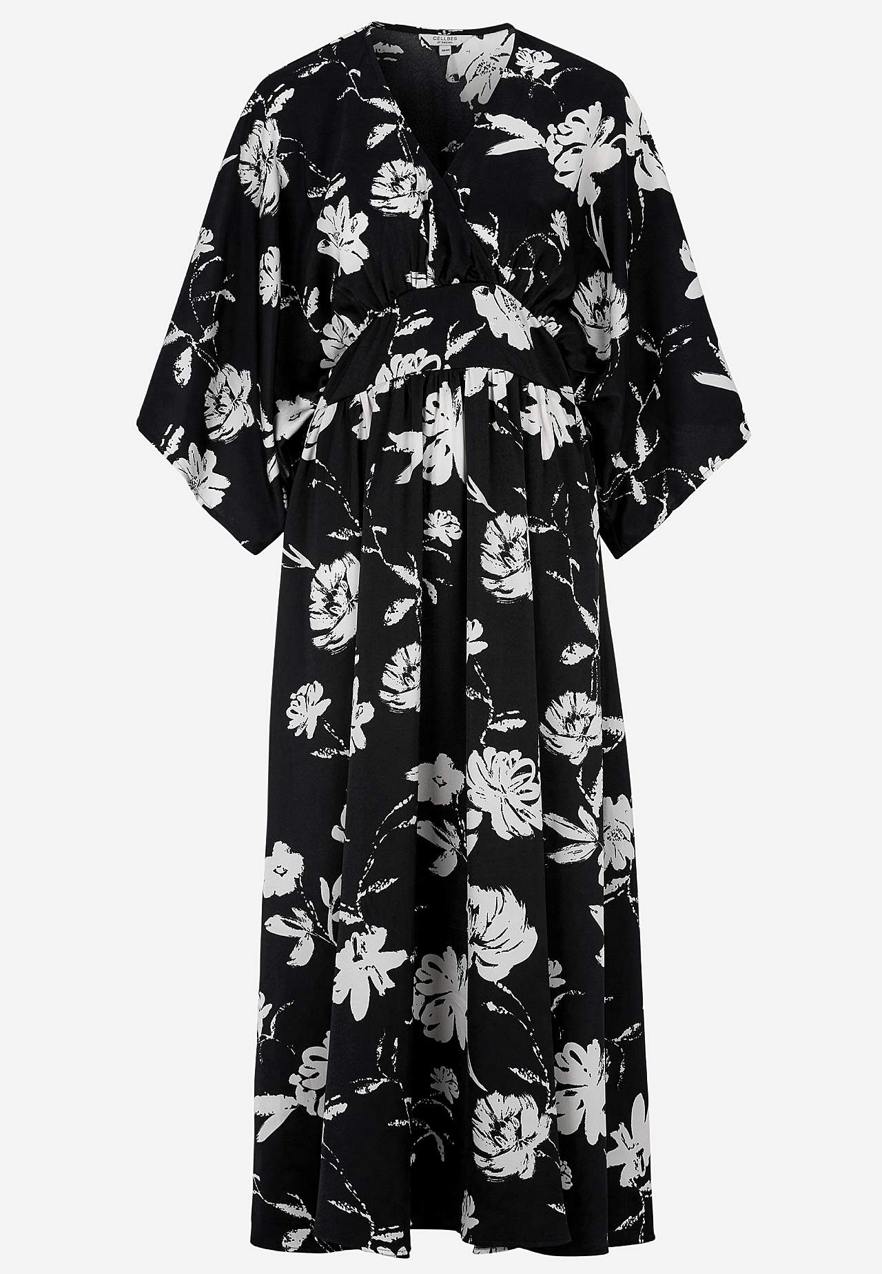 Blomstret maxi kjole Marbella