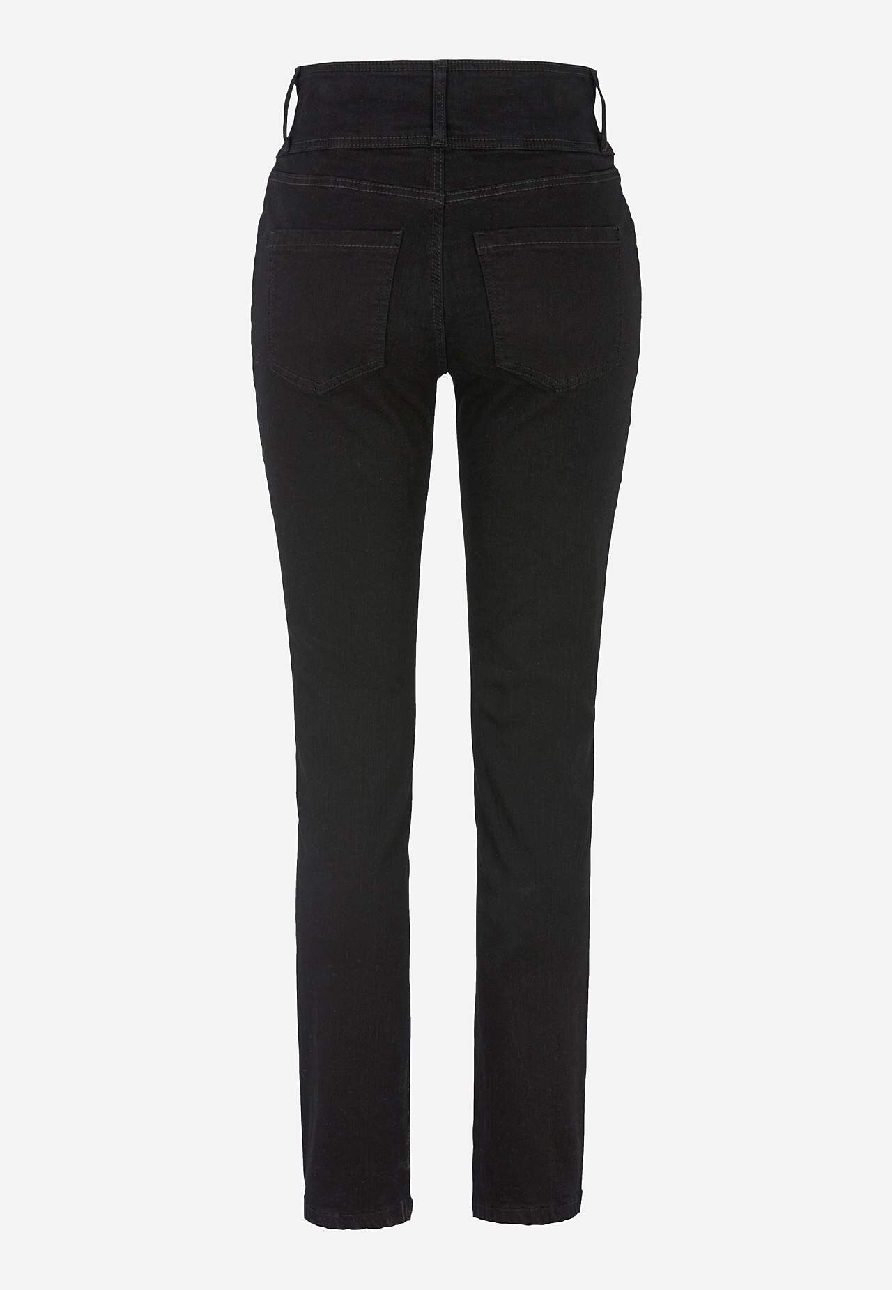 Smalle jeans med høj talje - tre længder