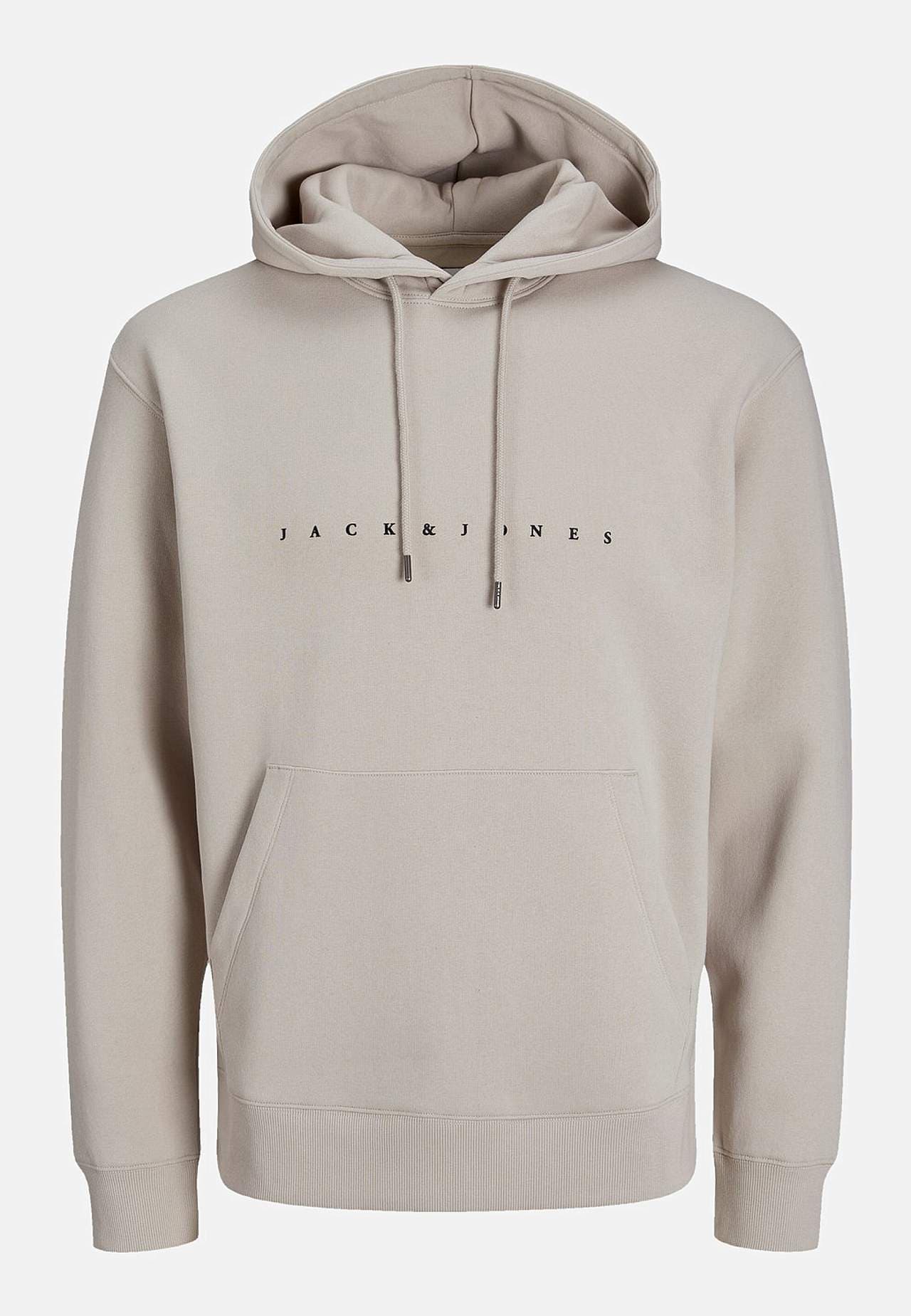 Hættetrøje med logoprint