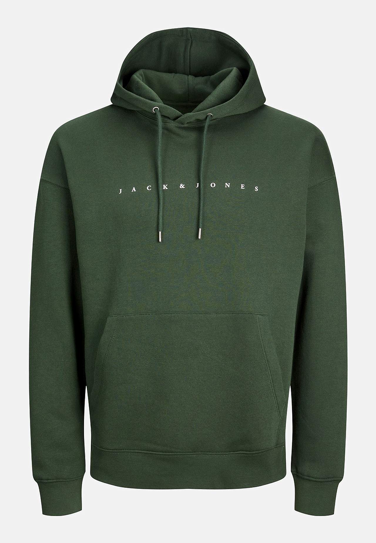 Hættetrøje med logoprint