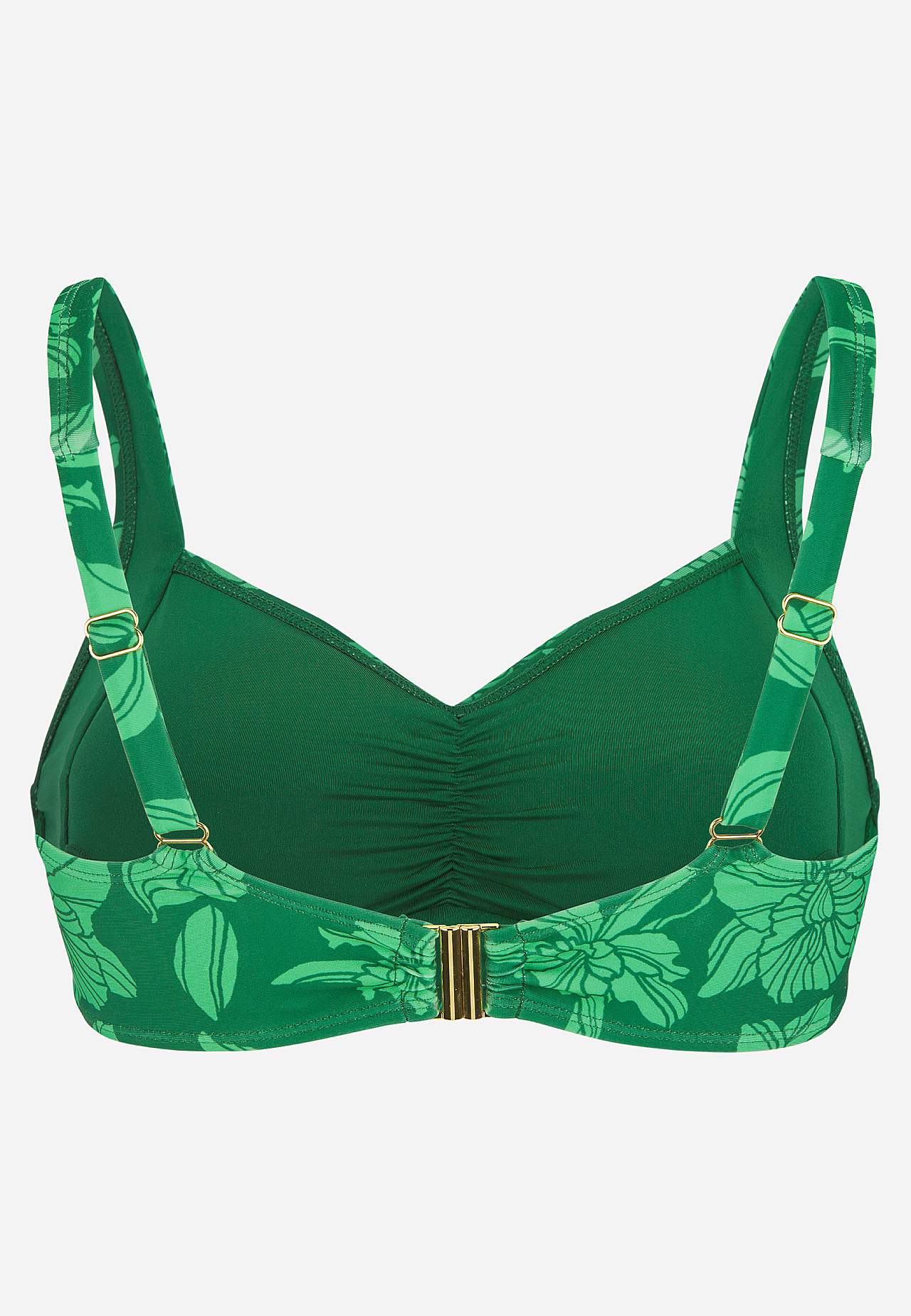 Bøjleløs bikini-bh med et blomstermønster Nerja
