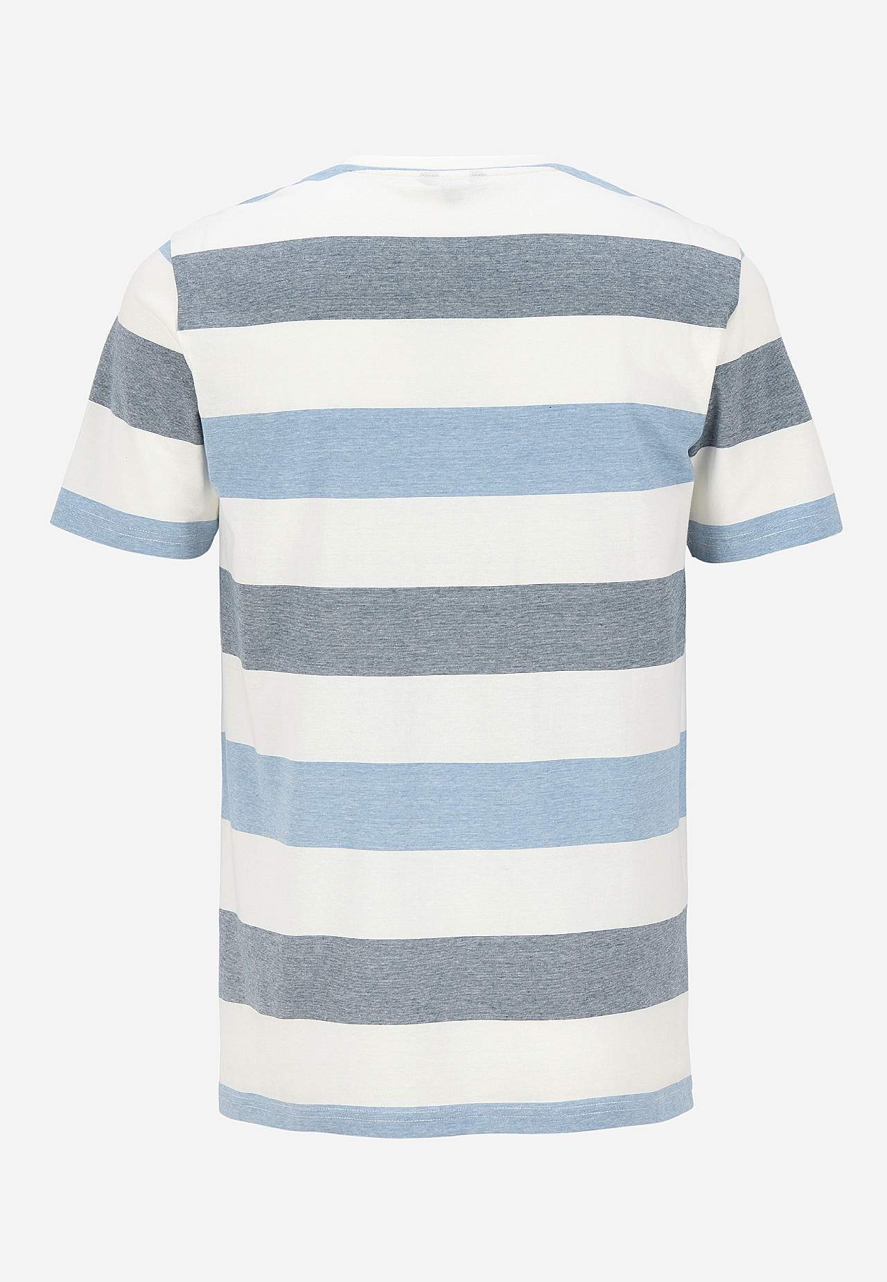 T-shirt med brede striber Johannes