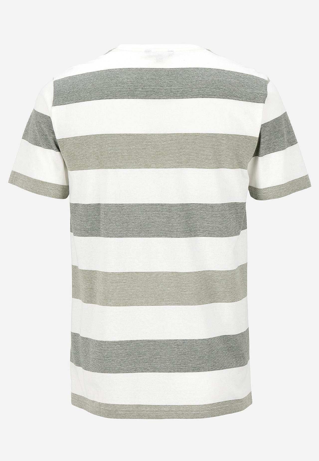 T-shirt med brede striber Johannes