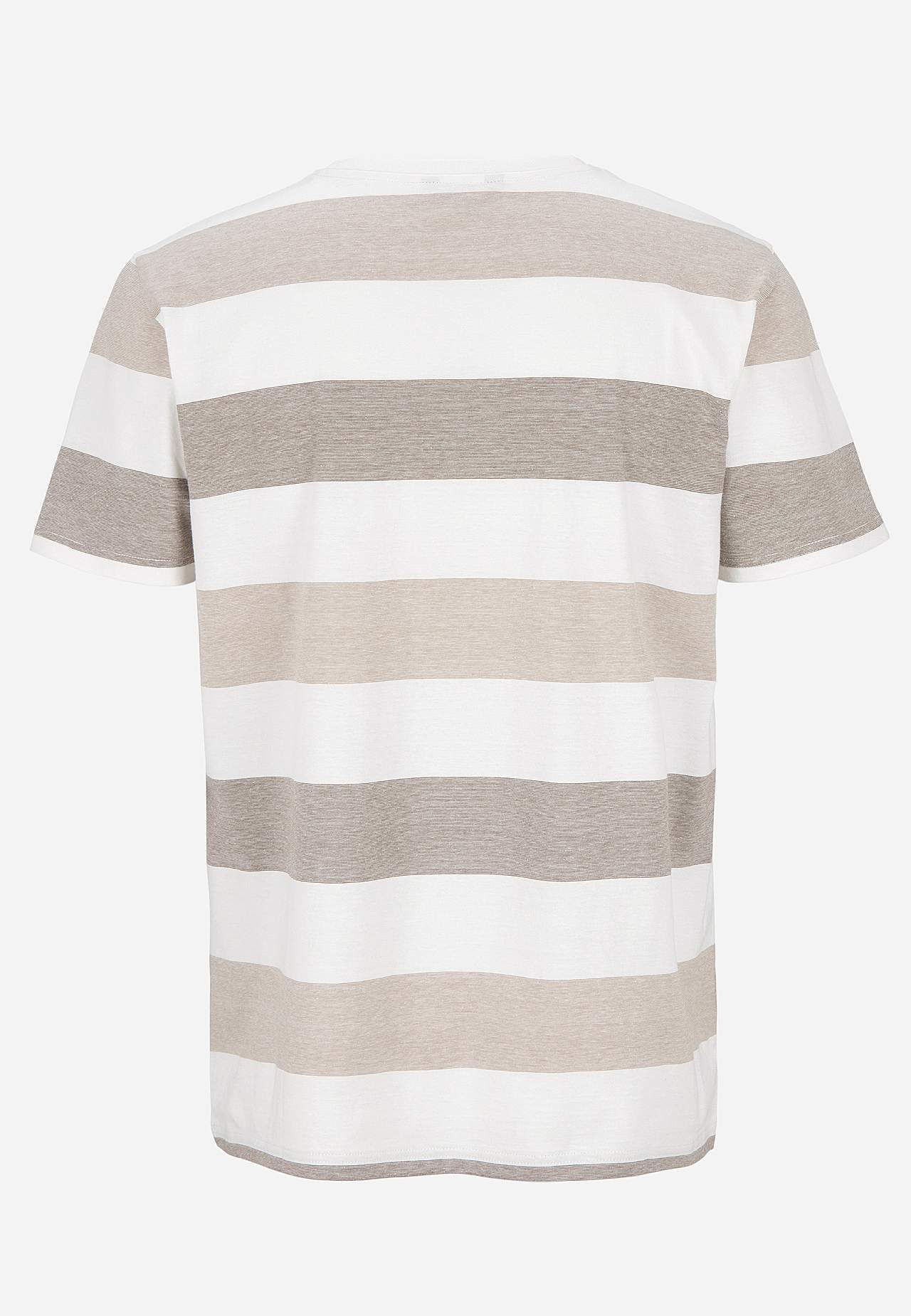 T-shirt med brede striber Johannes