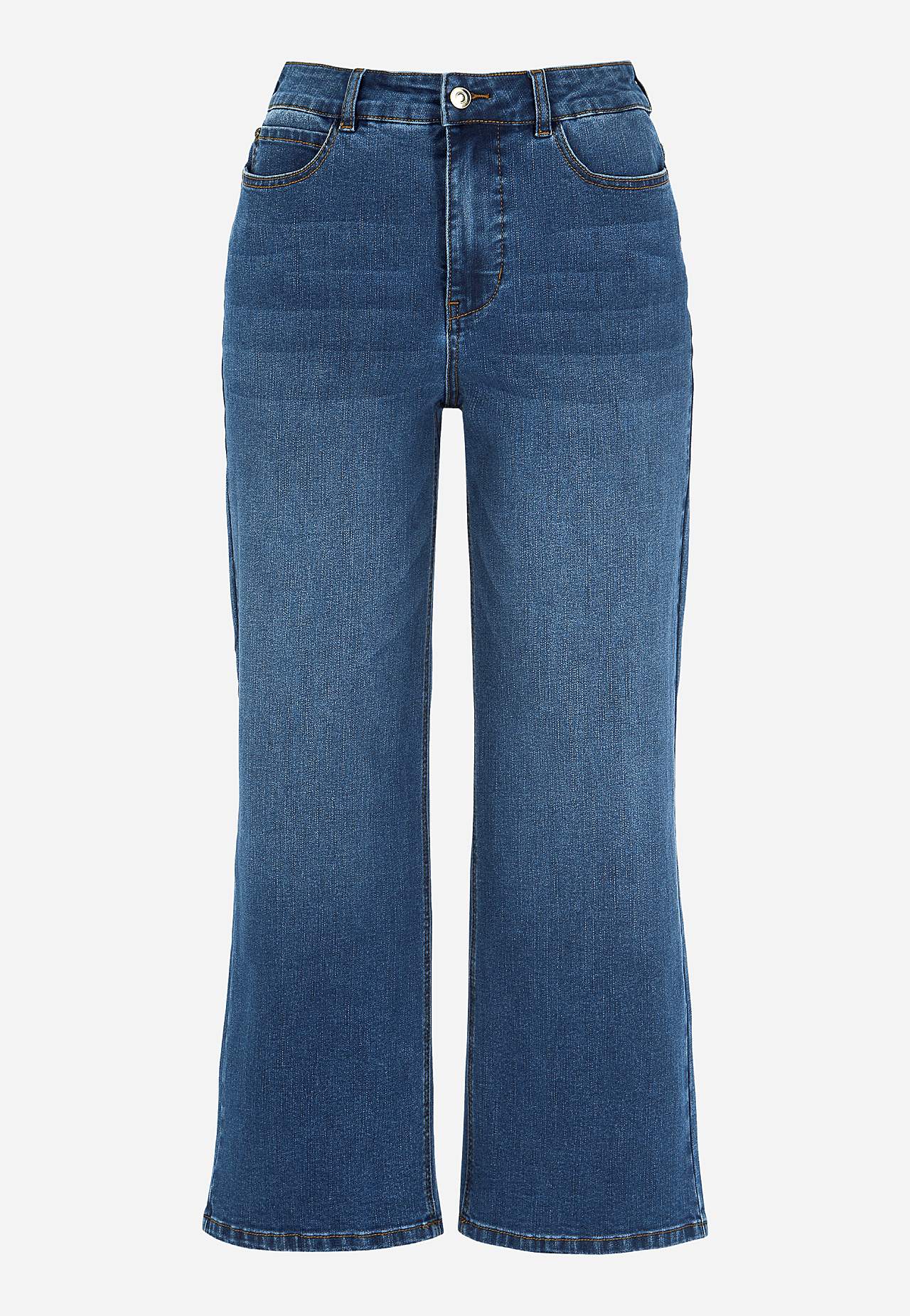 Elastiske ankeljeans