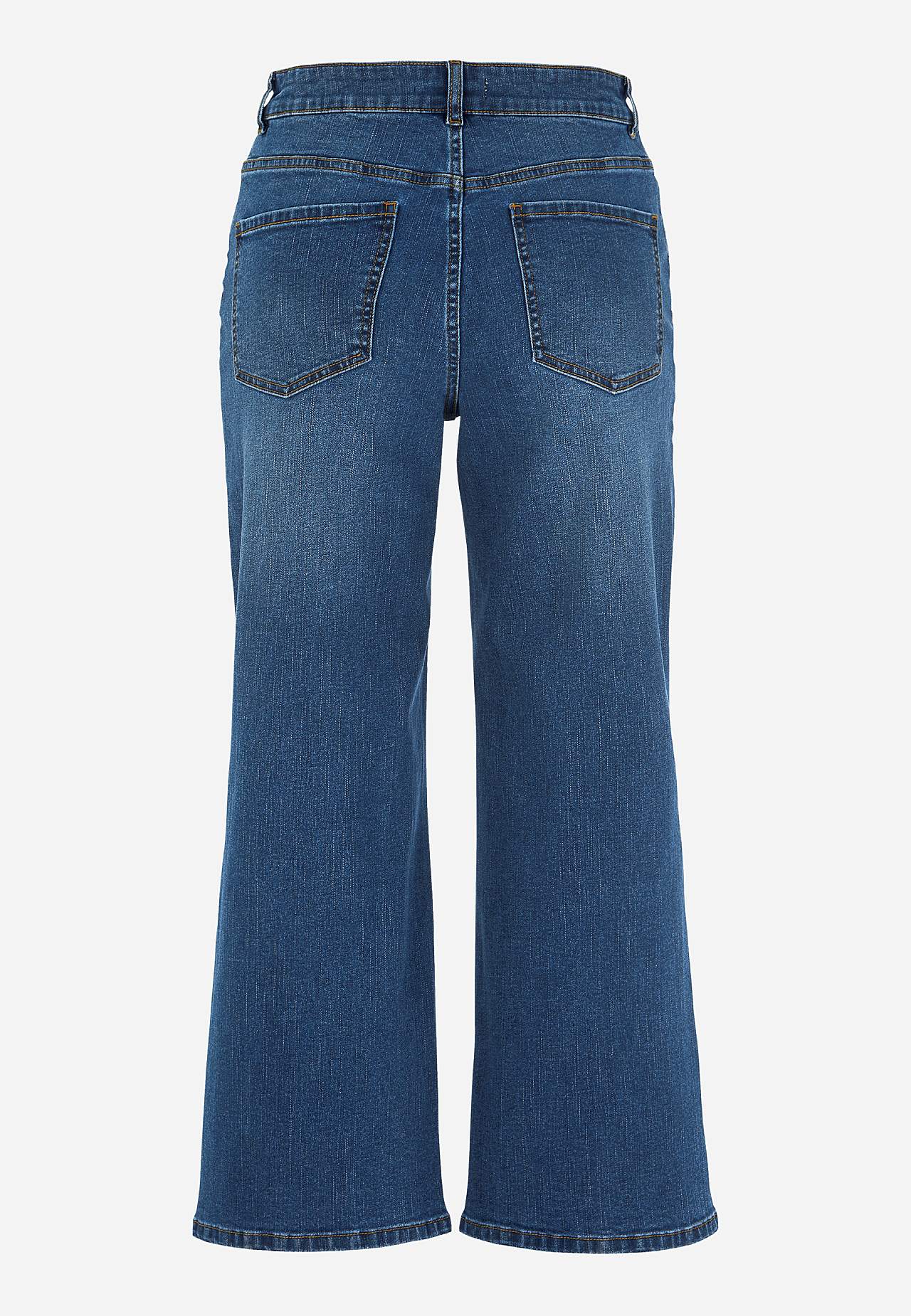 Elastiske ankeljeans
