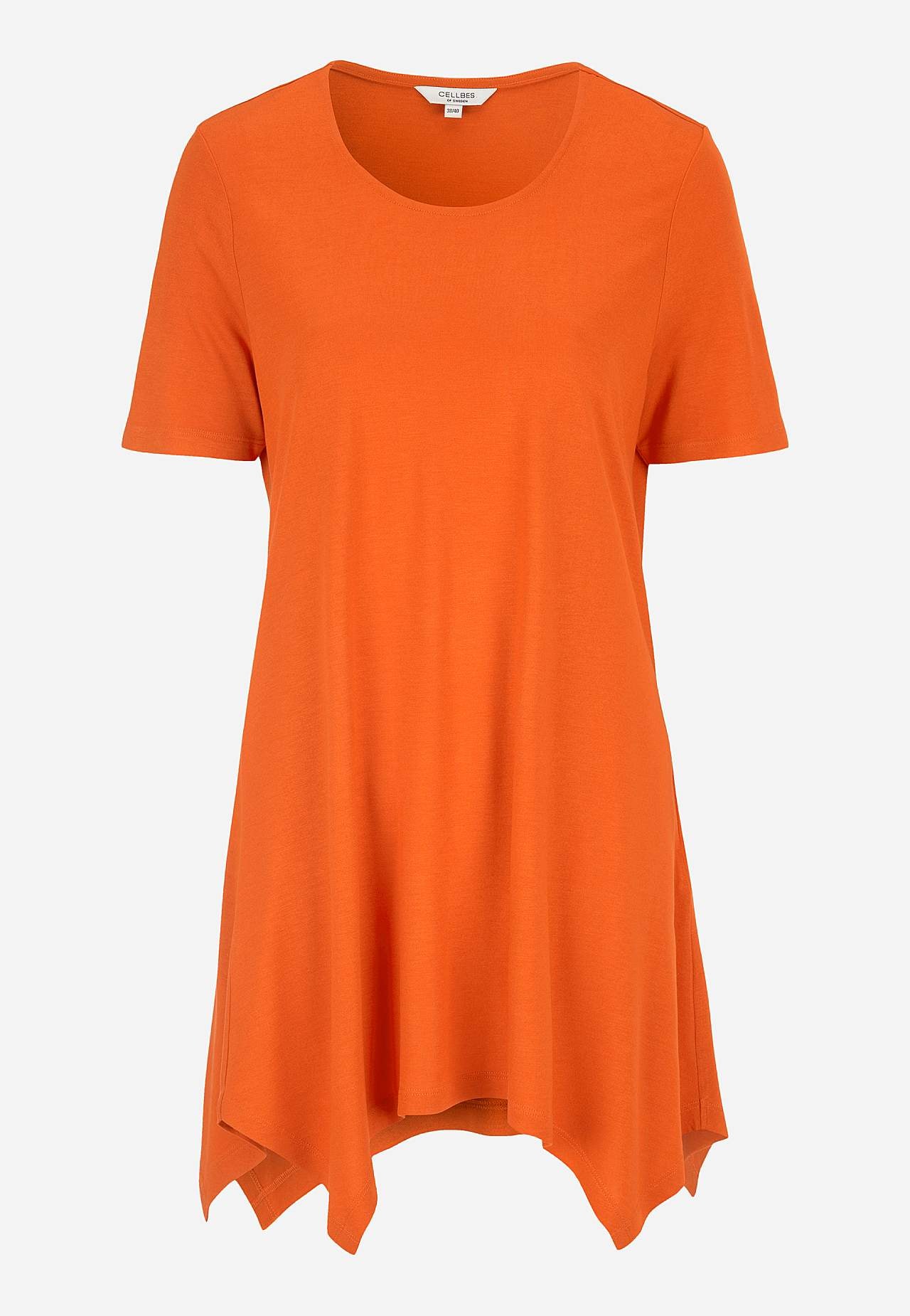 Asymmetrisk jerseytunika