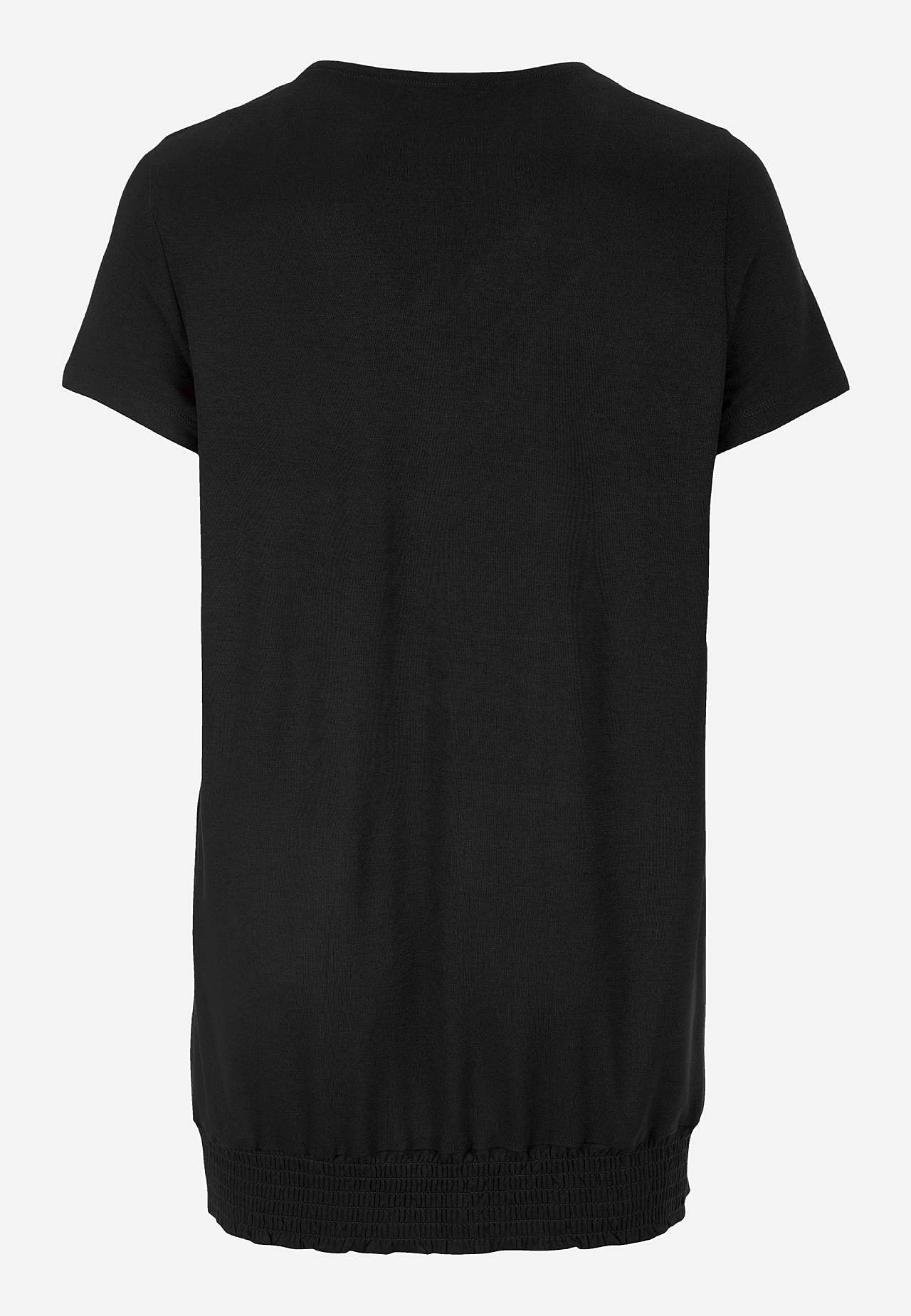 Jerseytop med smock