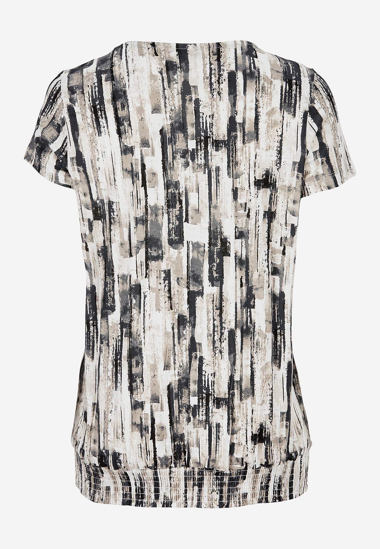 Jerseytop med smock
