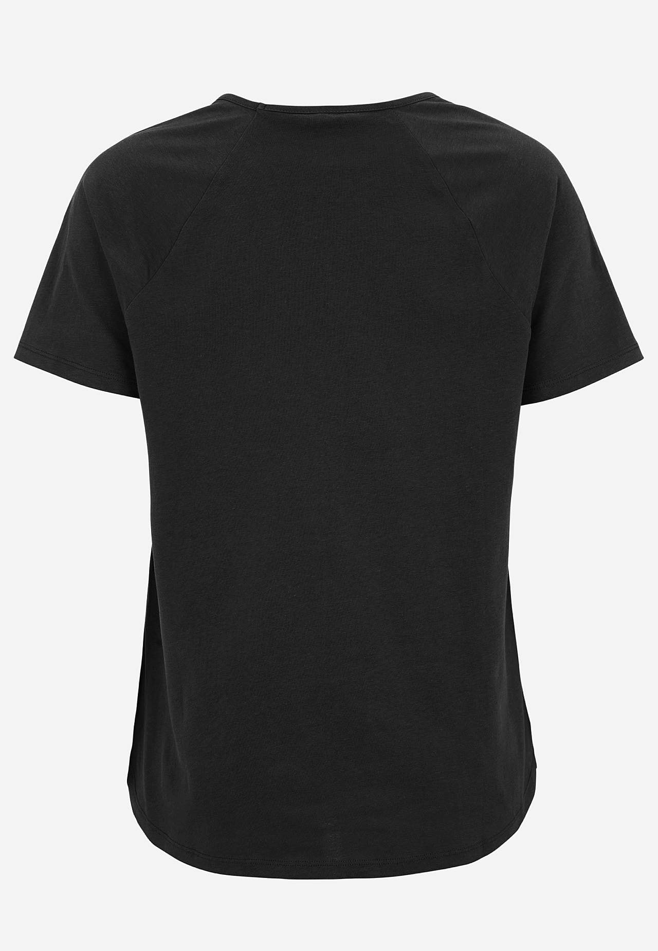 Jerseytop med raglanærme 2-pack