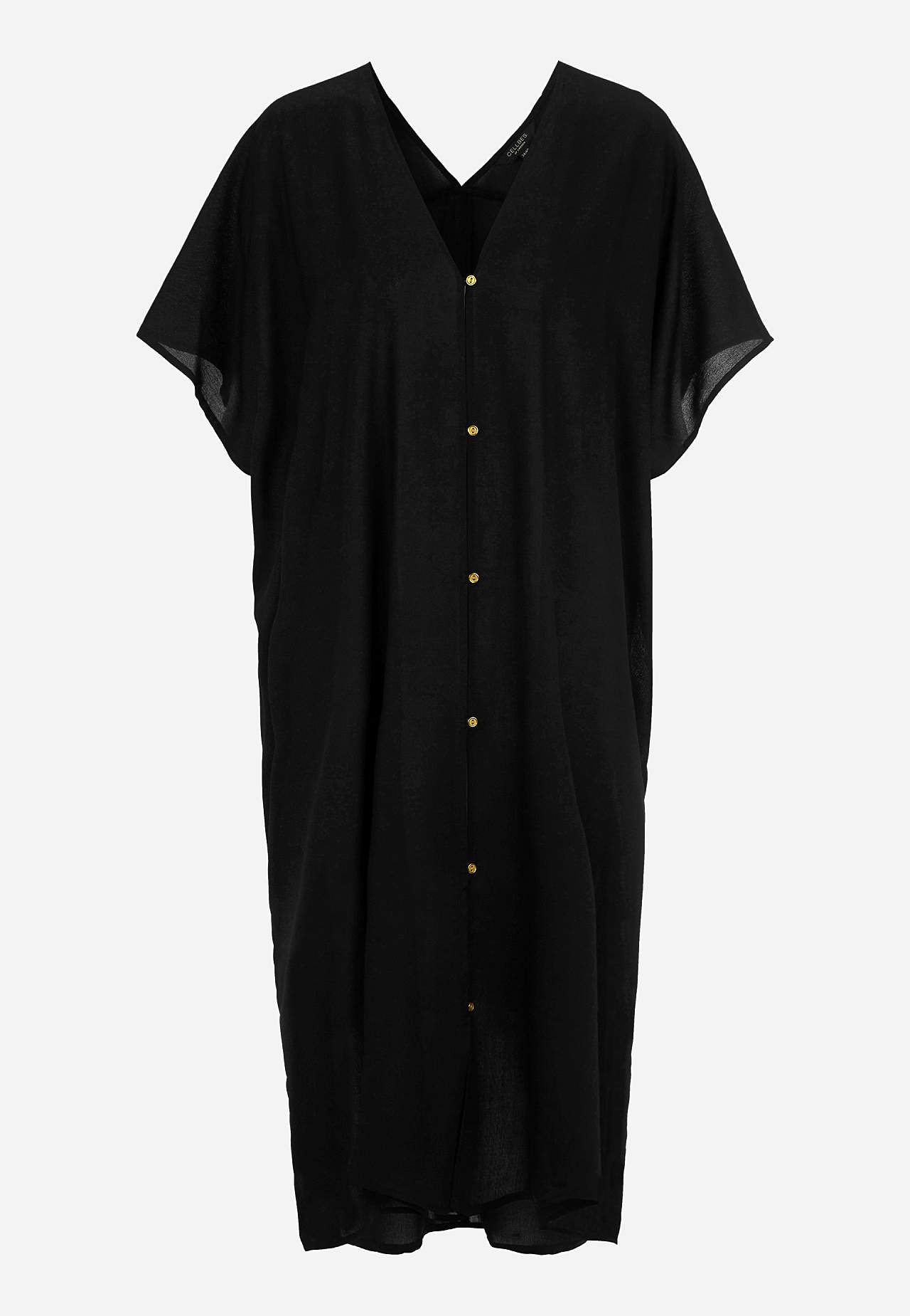 Strandkaftan med knapper