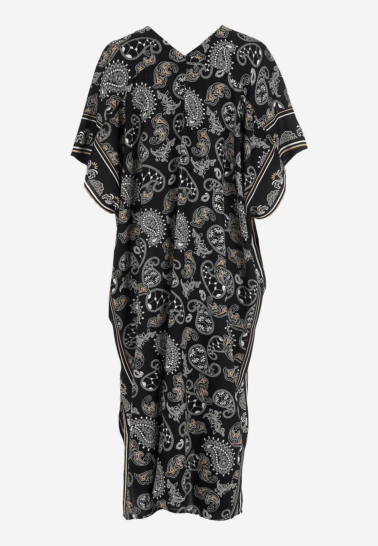 Strandkaftan med knapper