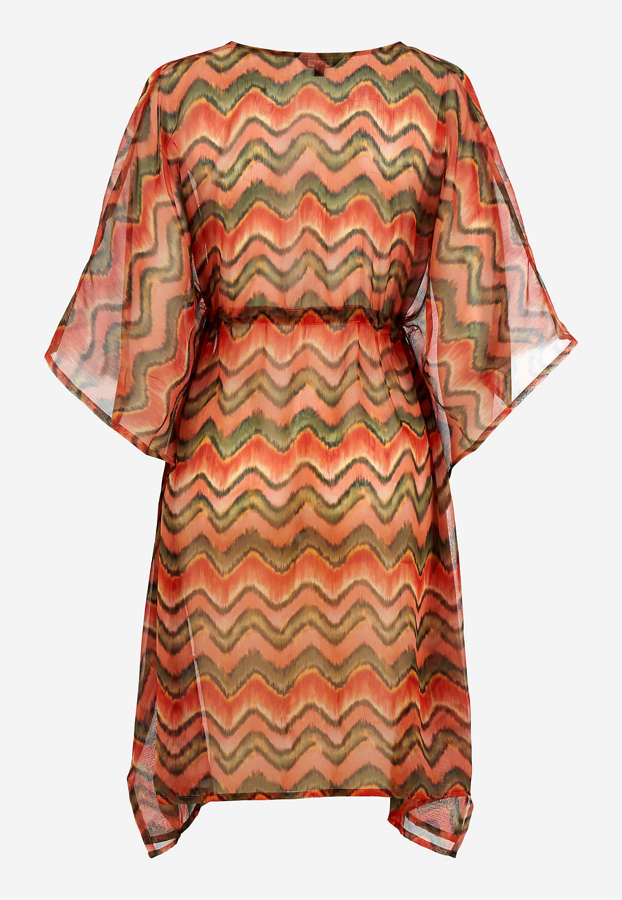 Mønstret strandkaftan