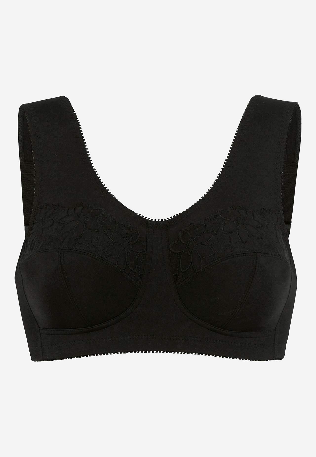 Soft BH med broderi