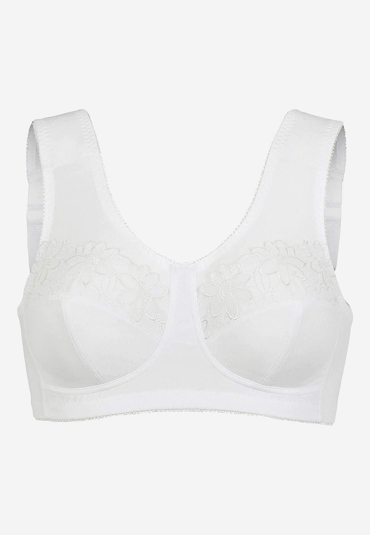 Soft BH med broderi