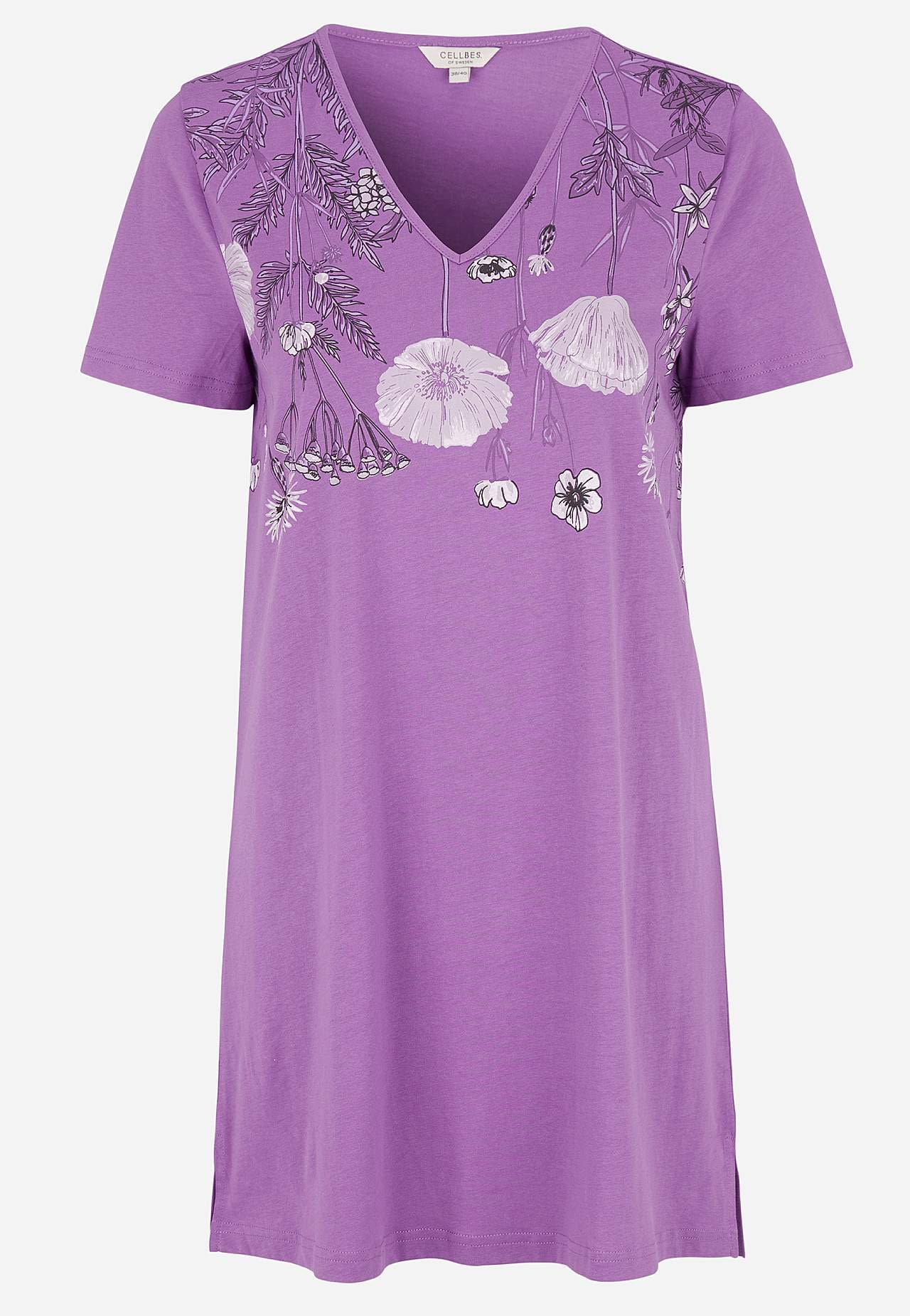 Mønstrede jerseytunikaer Barbro 2-pack
