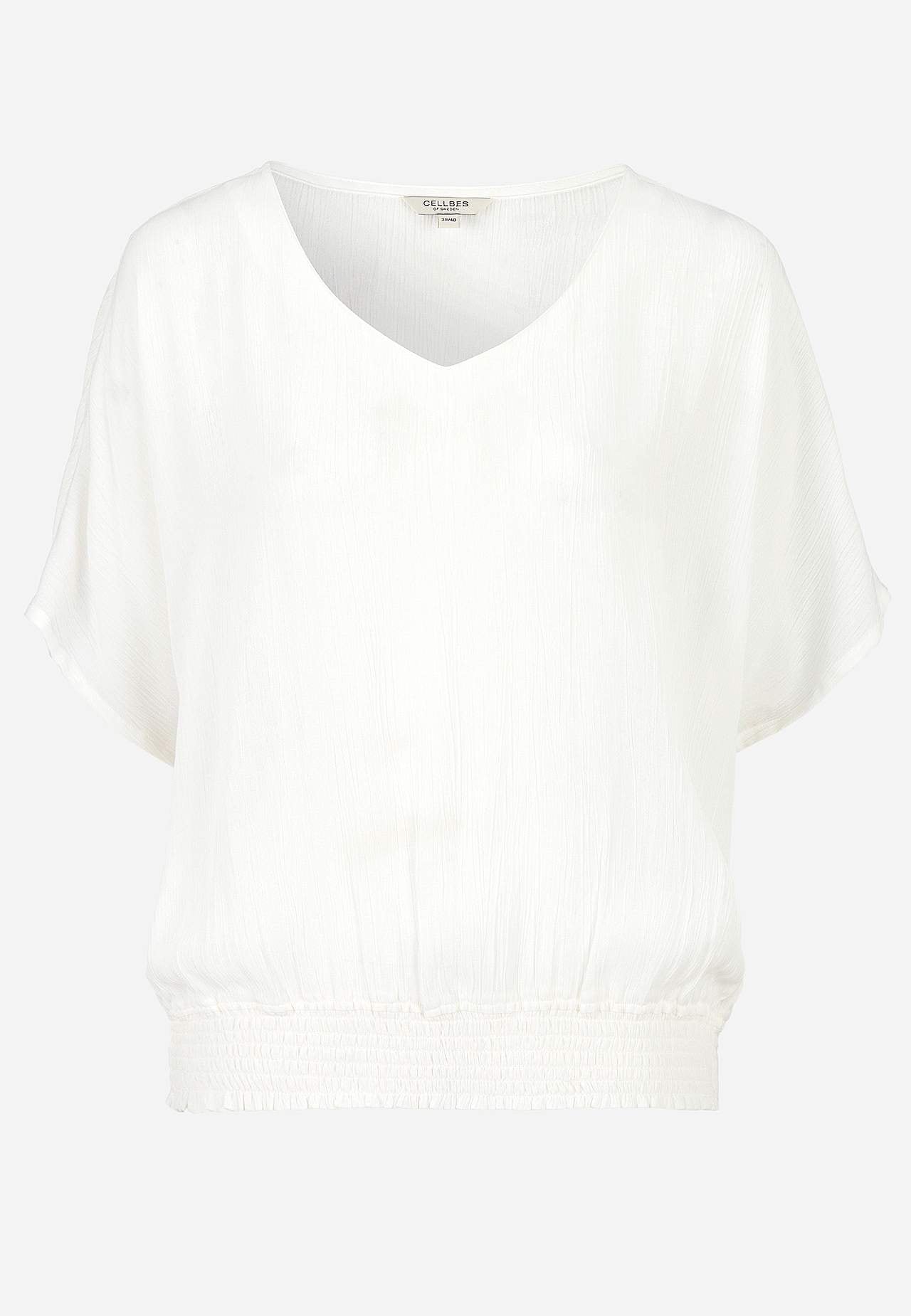 Bluse i viskosecrepe Sanna