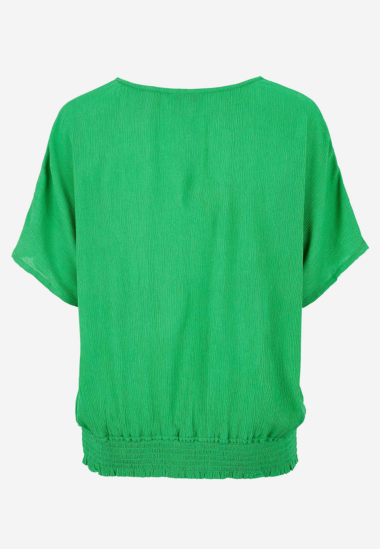 Bluse i viskosecrepe Sanna
