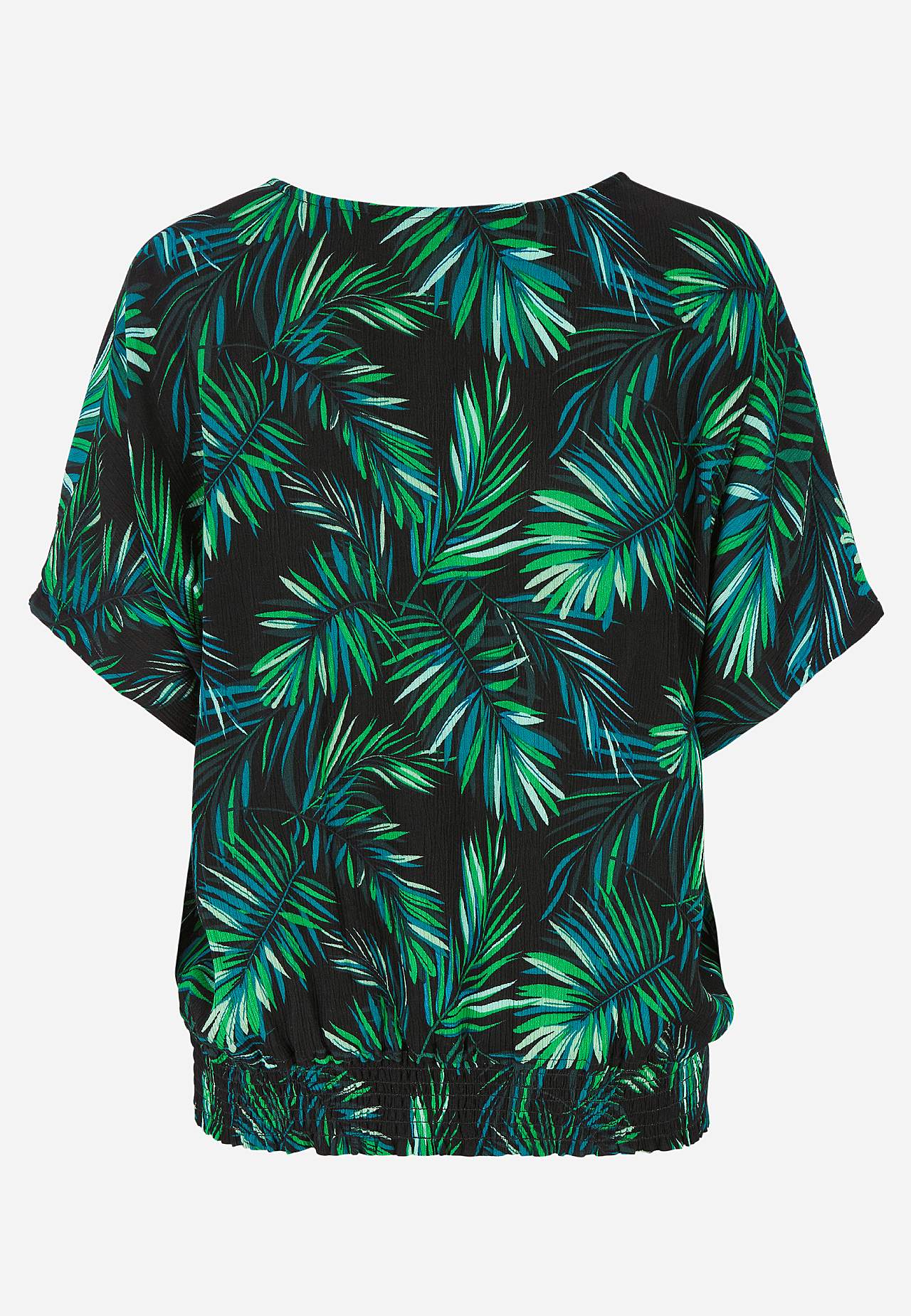 Bluse i viskosecrepe Sanna