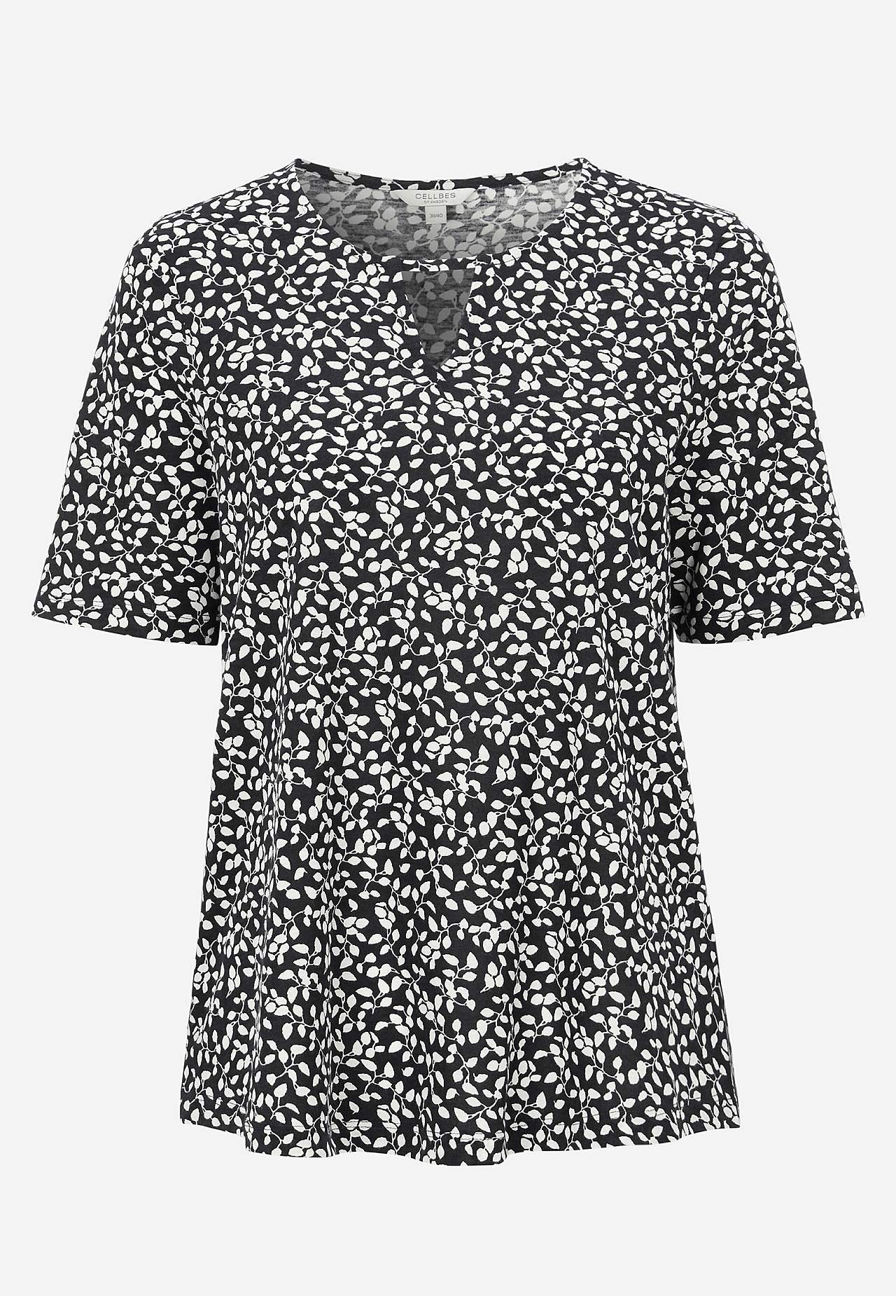 Kortærmet jerseytop