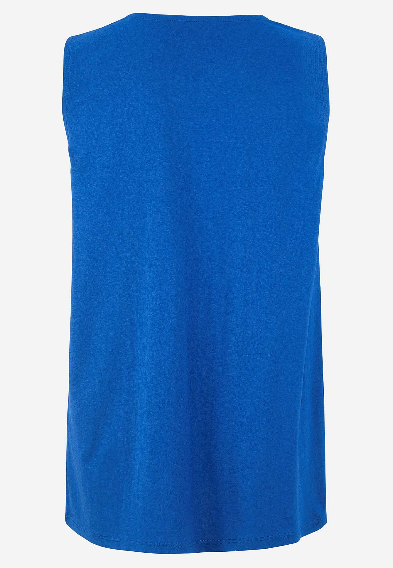 Tanktop med dekorativ fold